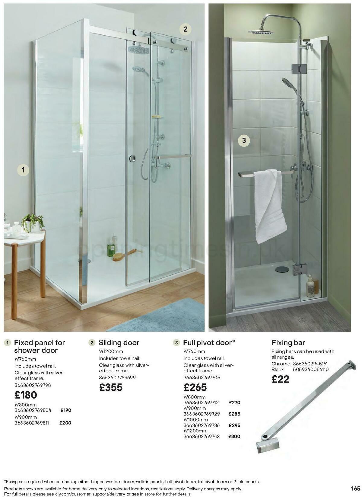 B&Q Bathrooms Offers from 27 June