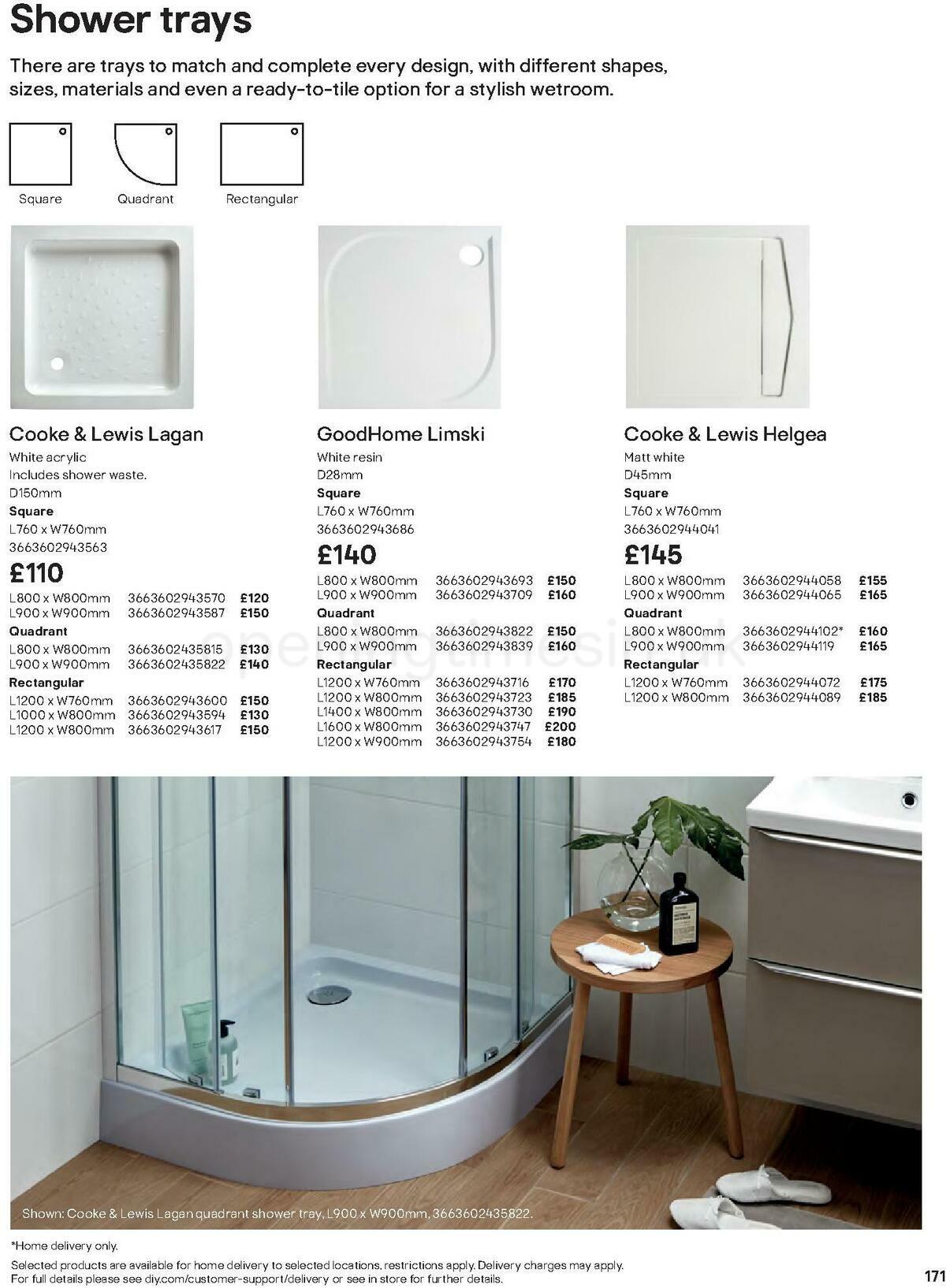 B&Q Bathrooms Offers from 27 June