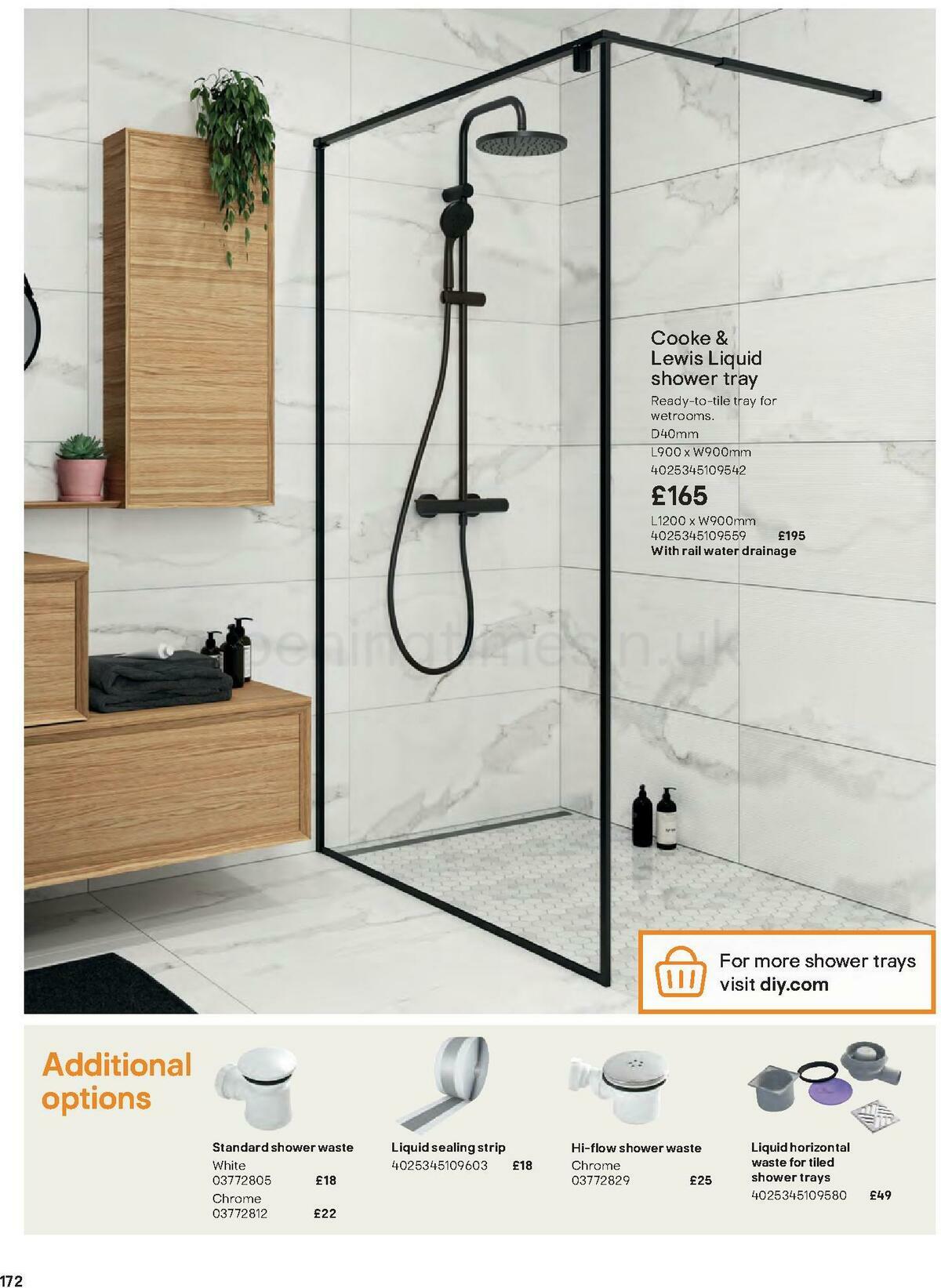B&Q Bathrooms Offers from 27 June