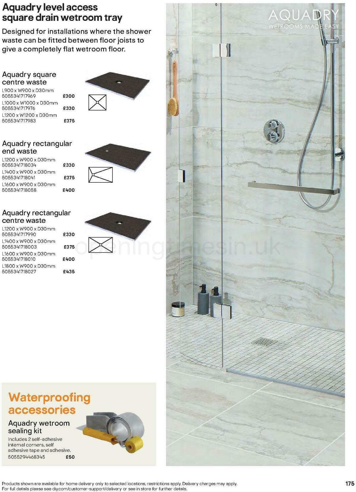 B&Q Bathrooms Offers from 27 June