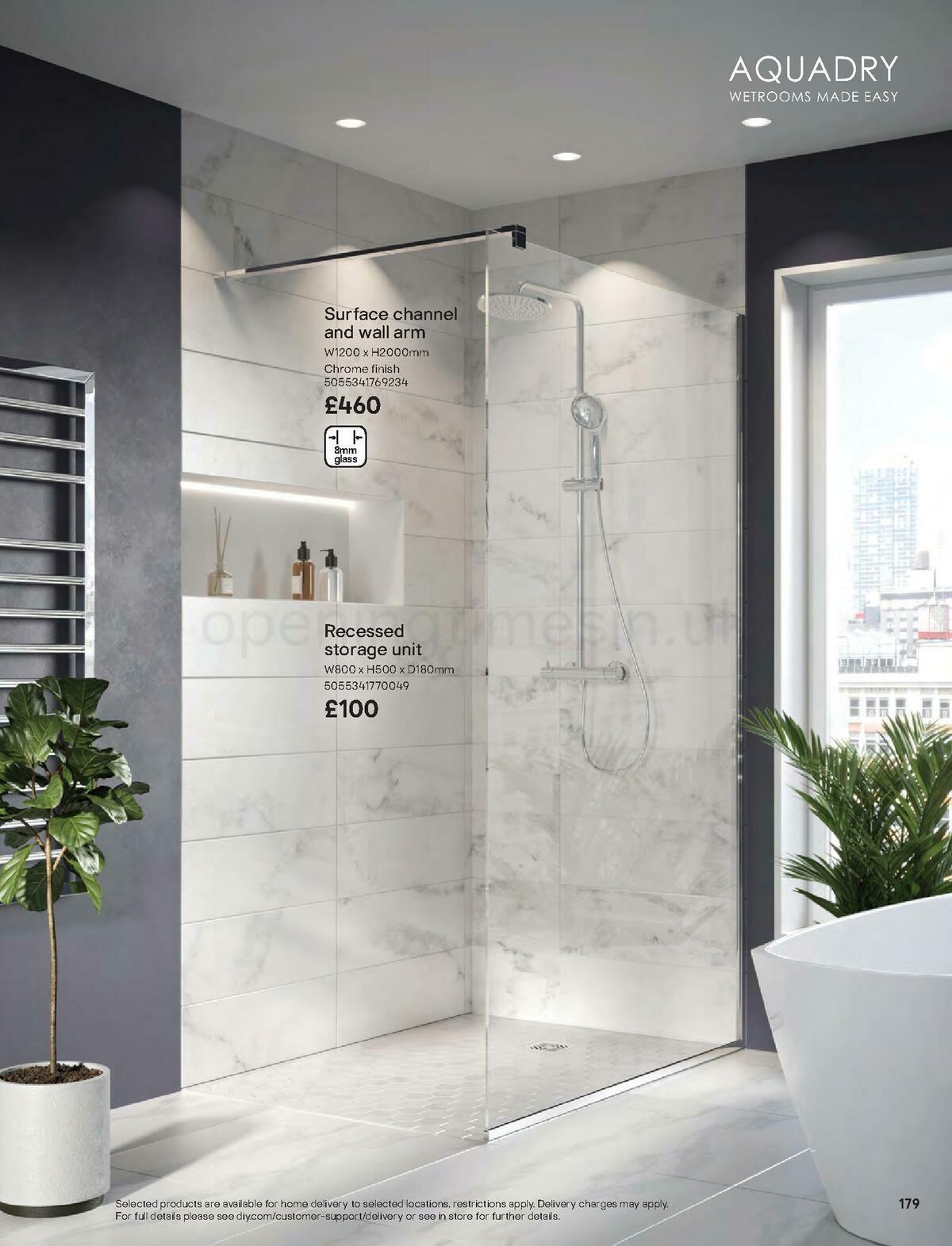 B&Q Bathrooms Offers from 27 June