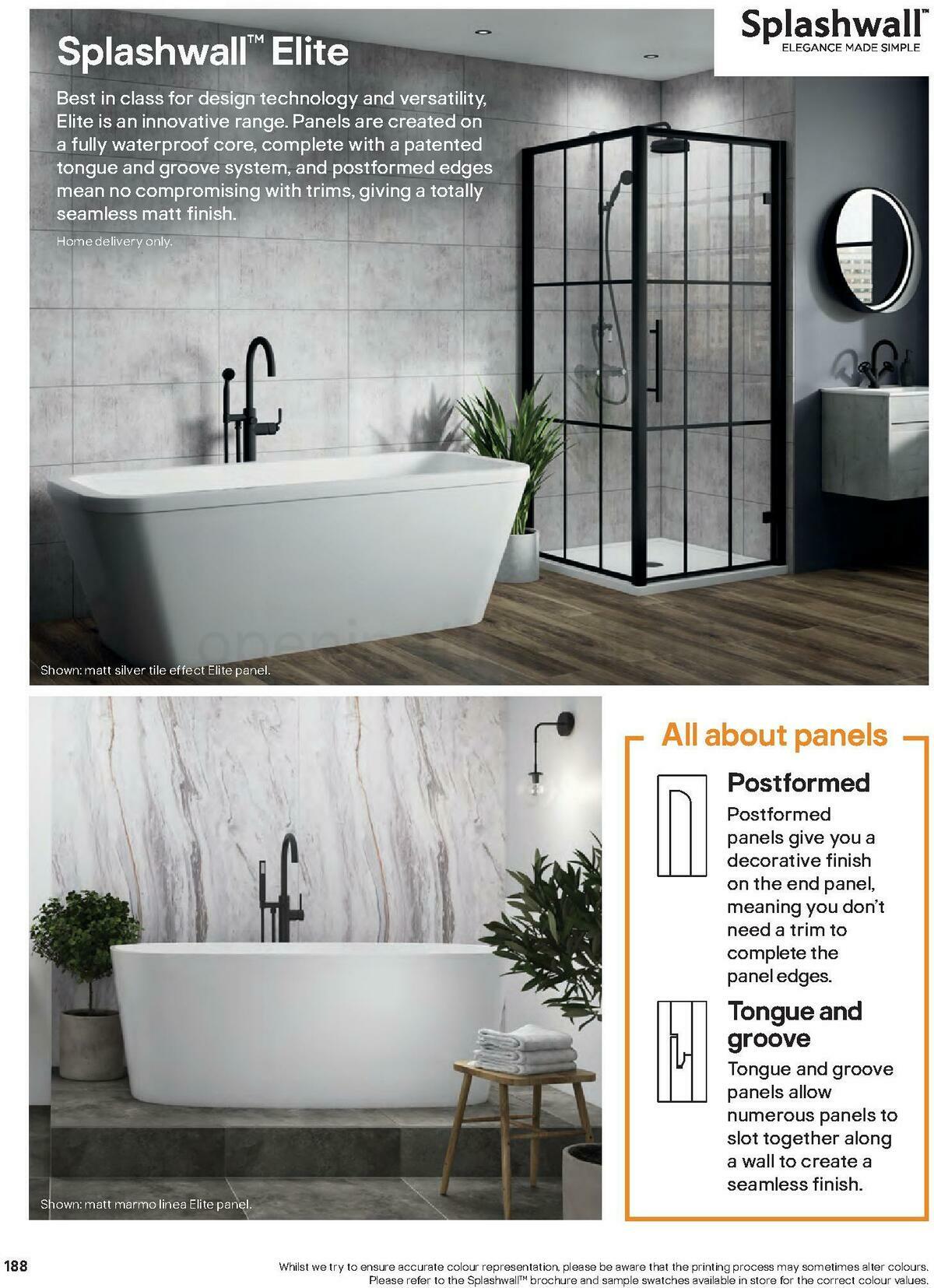 B&Q Bathrooms Offers from 27 June