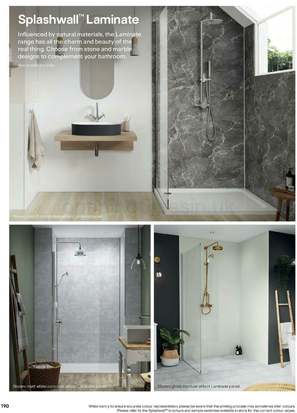 B&Q Bathrooms Offers from 27 June