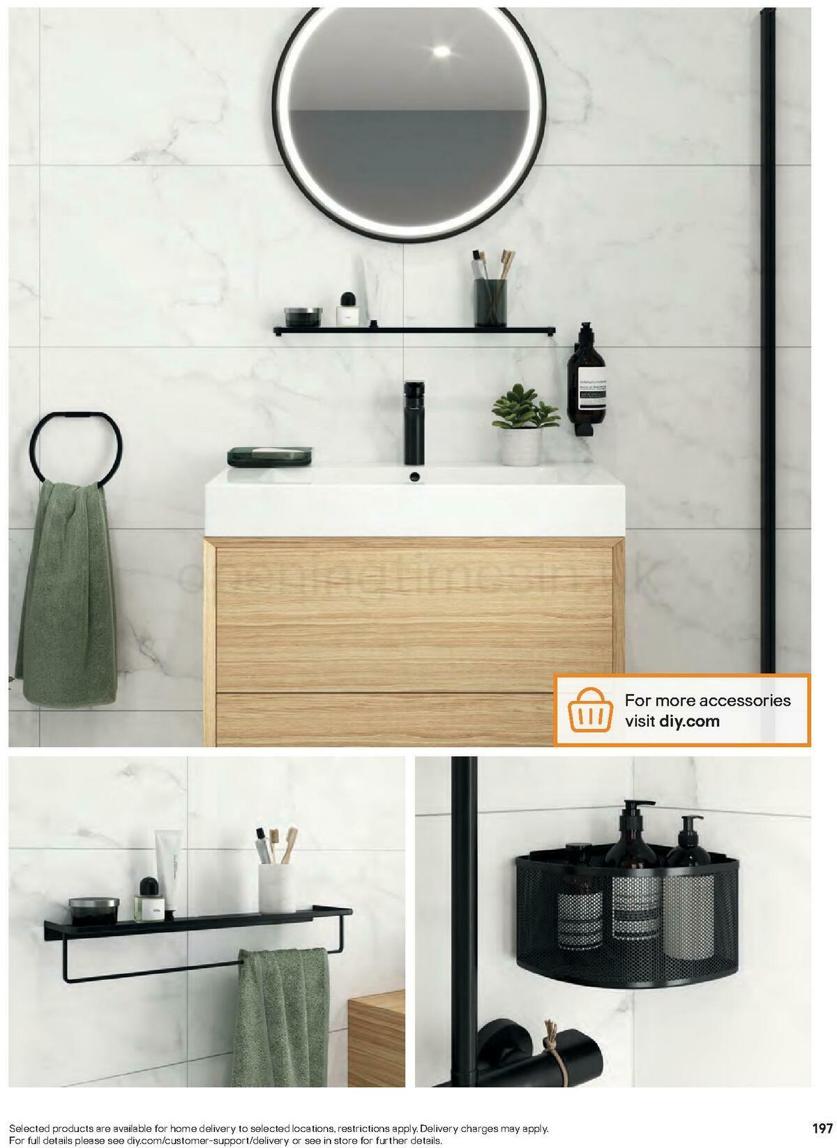 B&Q Bathrooms Offers from 27 June