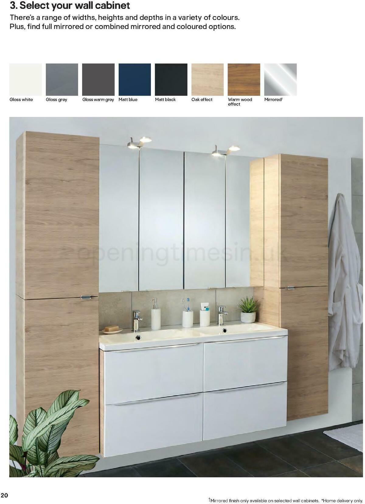 B&Q Bathrooms Offers from 27 June