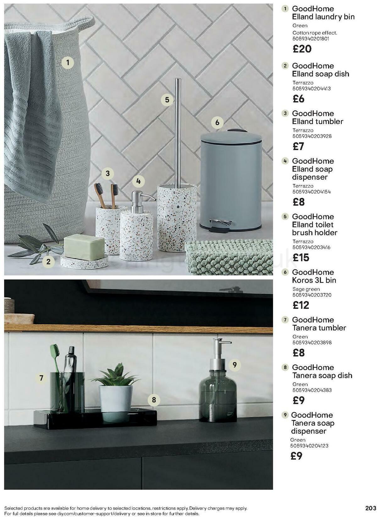 B&Q Bathrooms Offers from 27 June