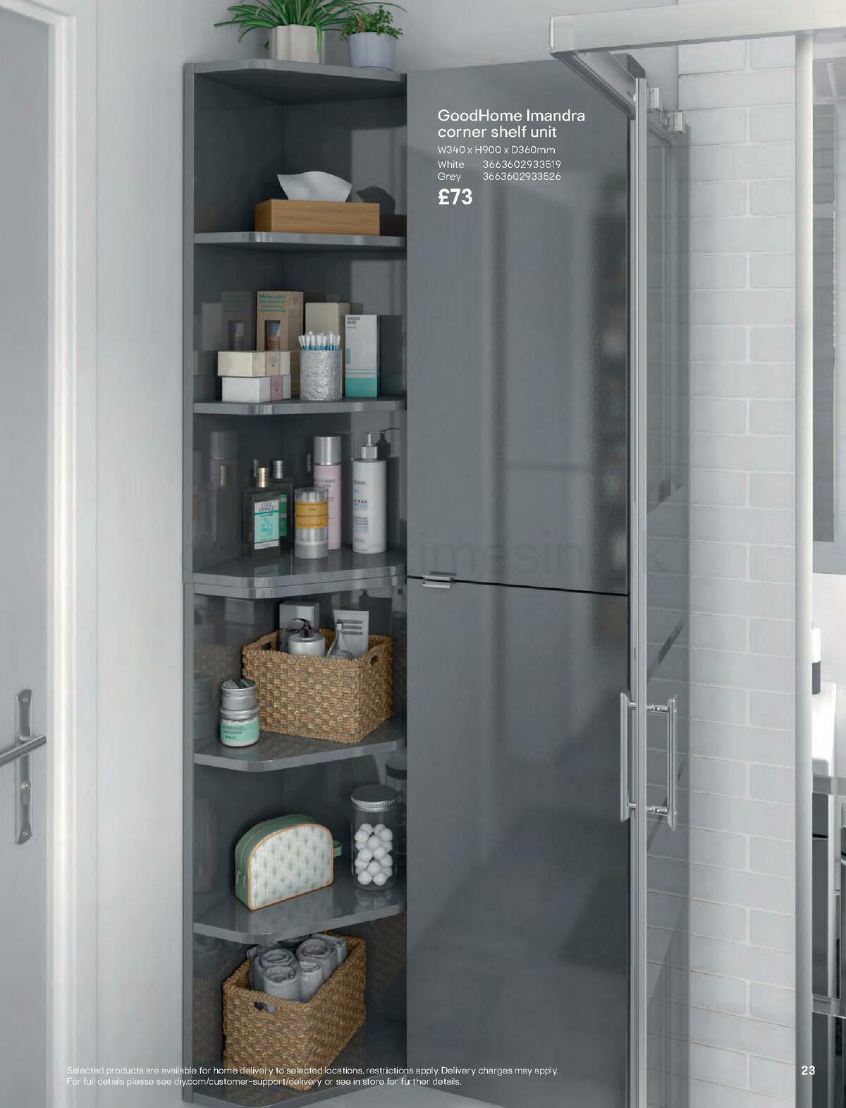 B&Q Bathrooms Offers from 27 June