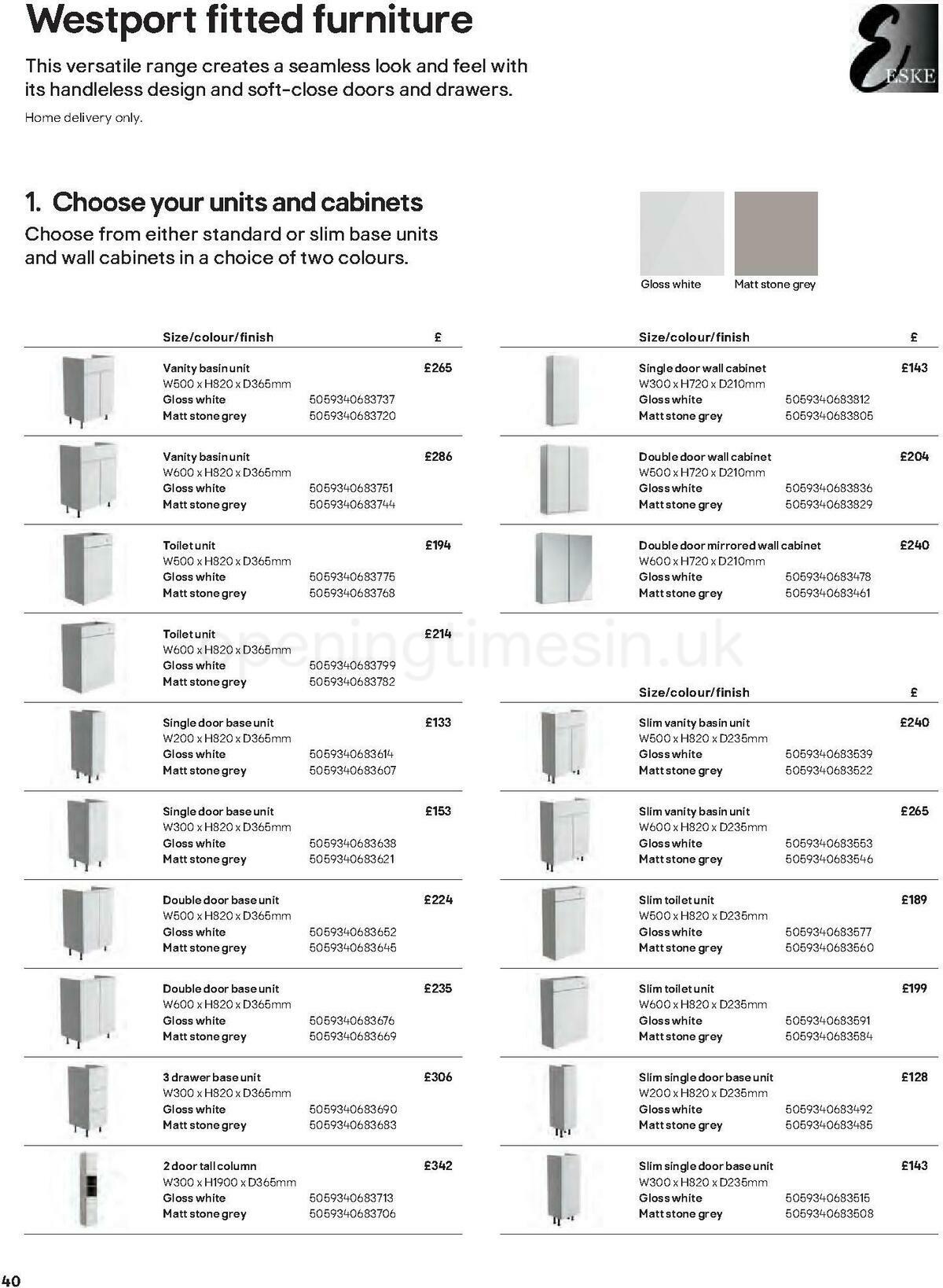 B&Q Bathrooms Offers from 27 June