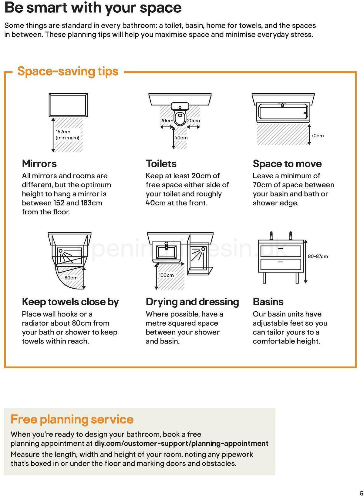 B&Q Bathrooms Offers from 27 June
