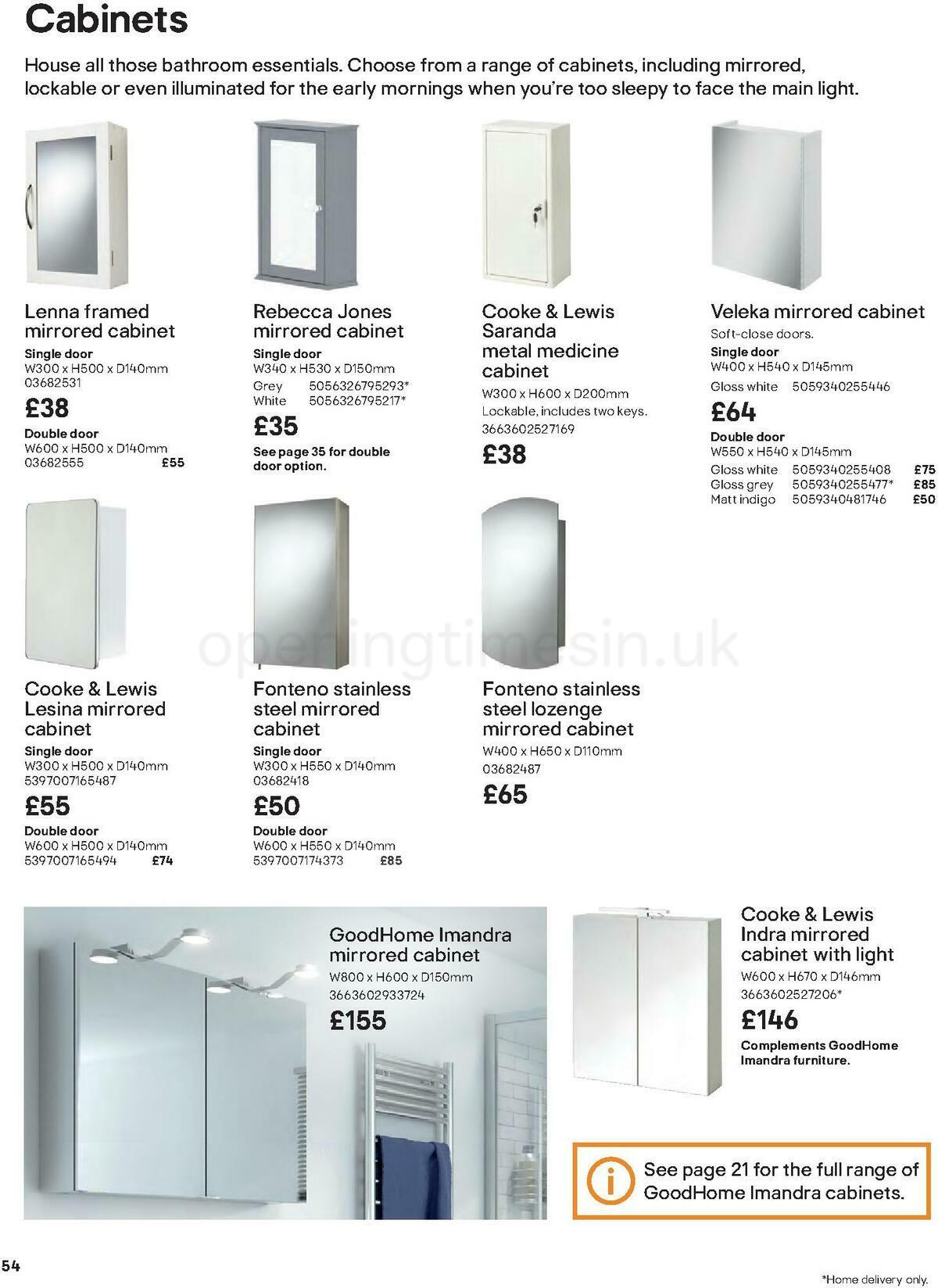 B&Q Bathrooms Offers from 27 June