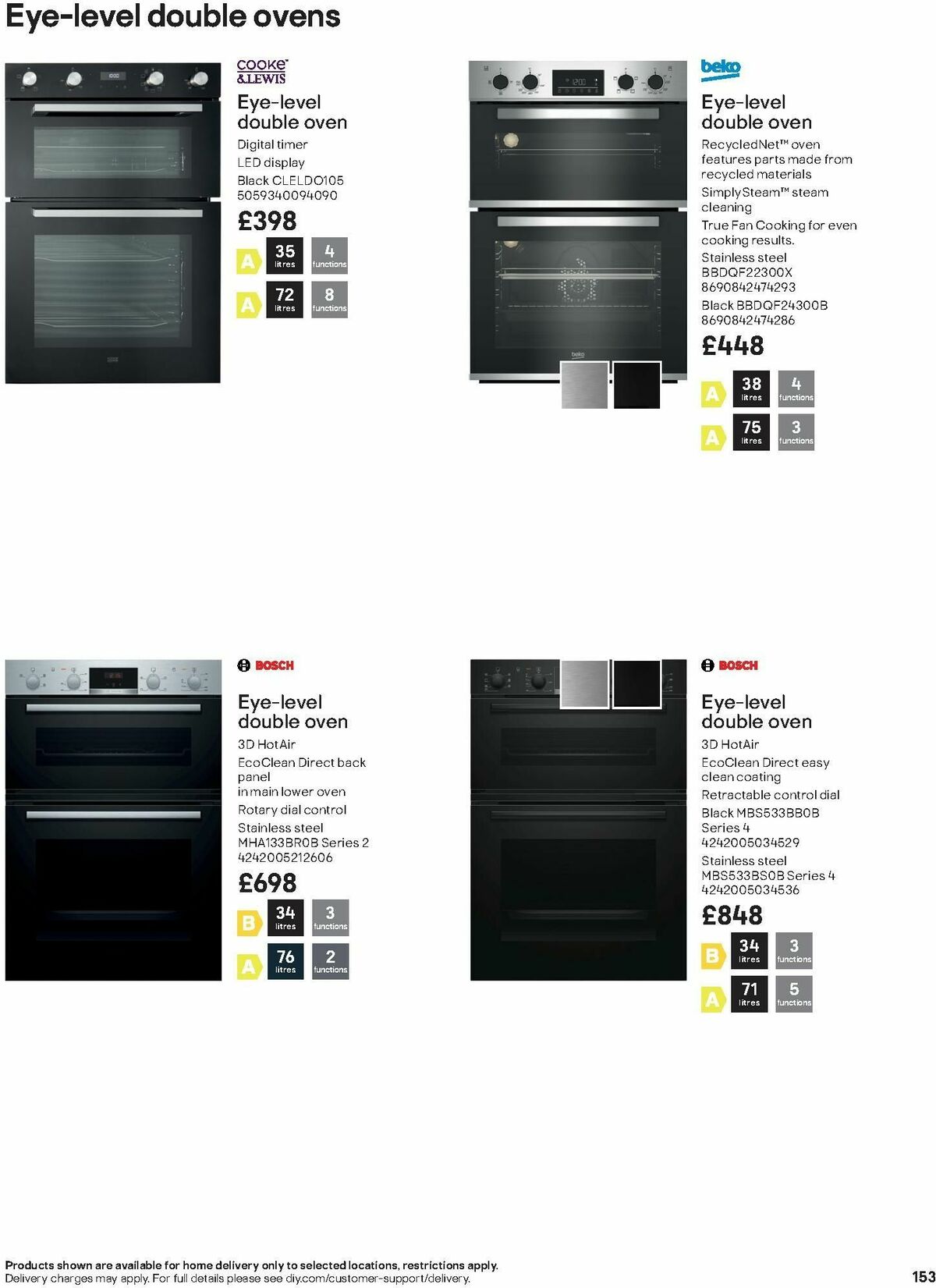 B&Q Kitchens Product & Cabinetry Guide Offers from 28 August