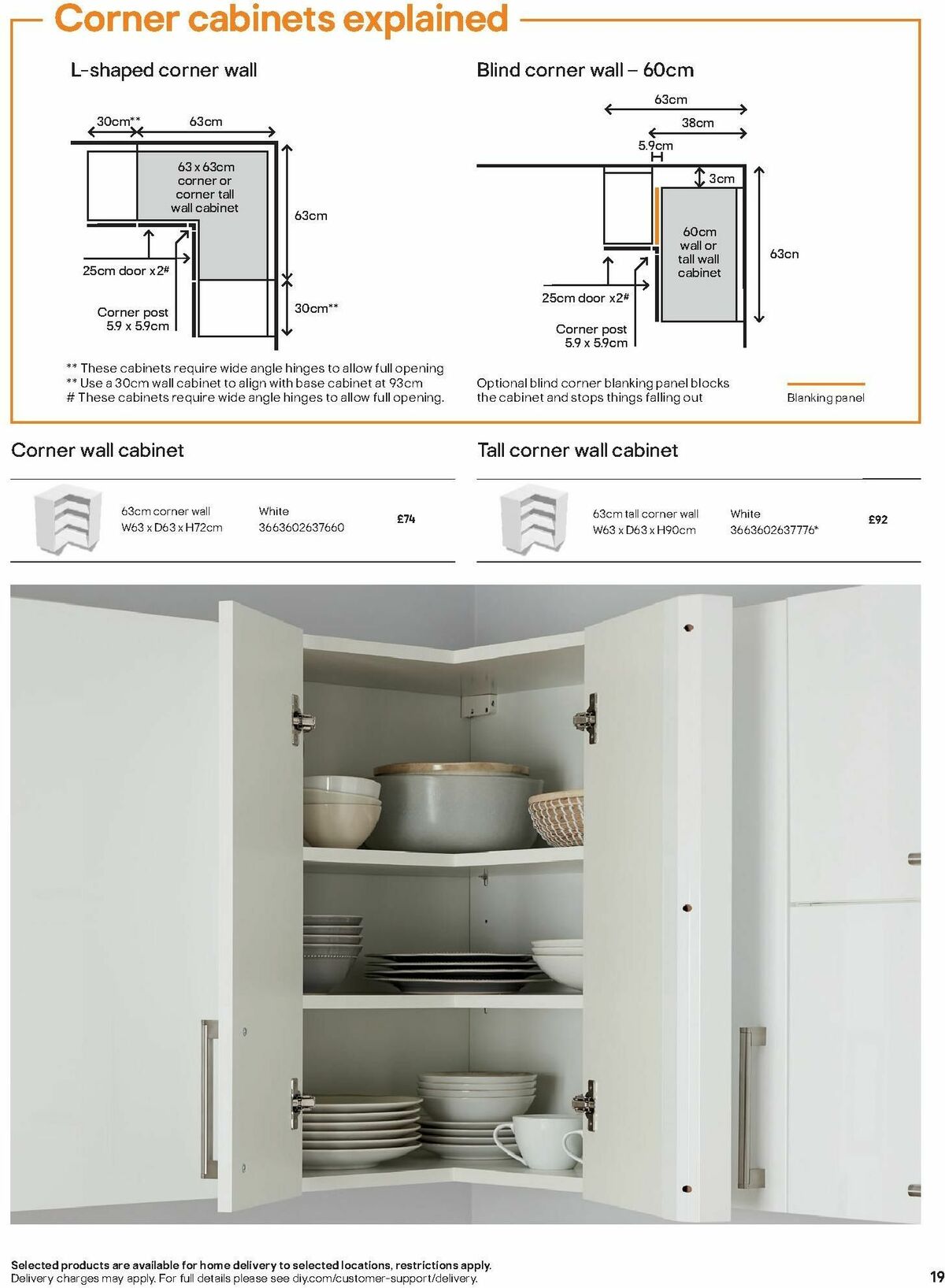 B&Q Kitchens Product & Cabinetry Guide Offers from 28 August