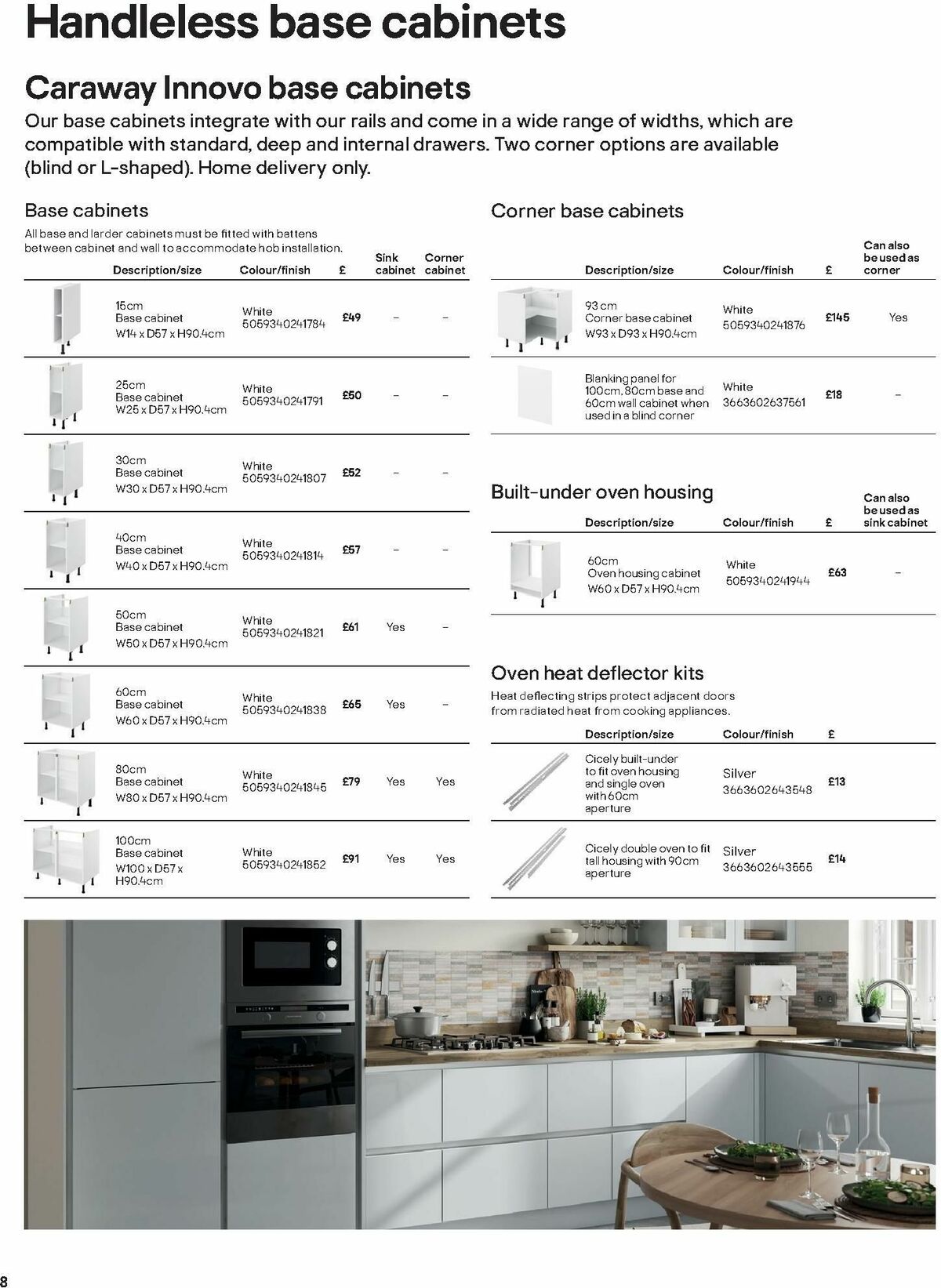 B&Q Kitchens Product & Cabinetry Guide Offers from 28 August