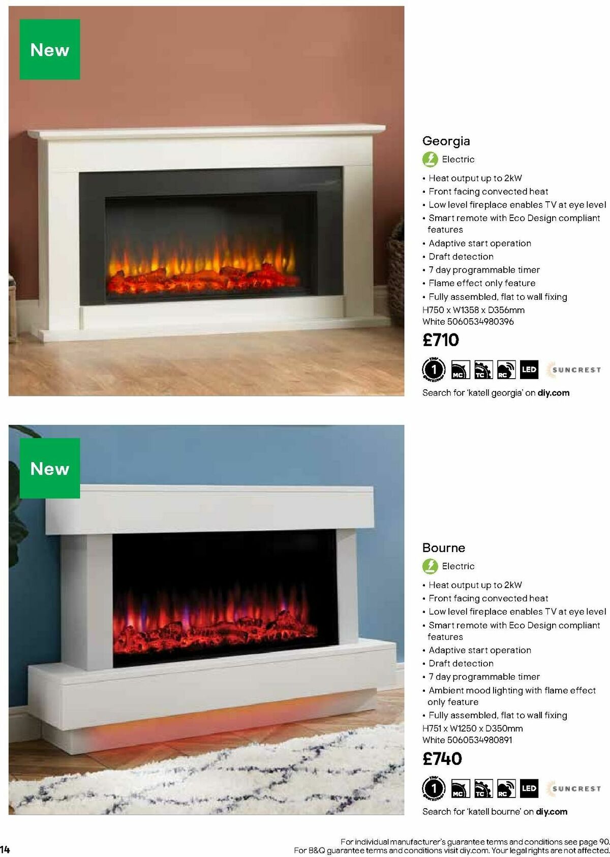 B&Q Fire Collections Offers from 15 October