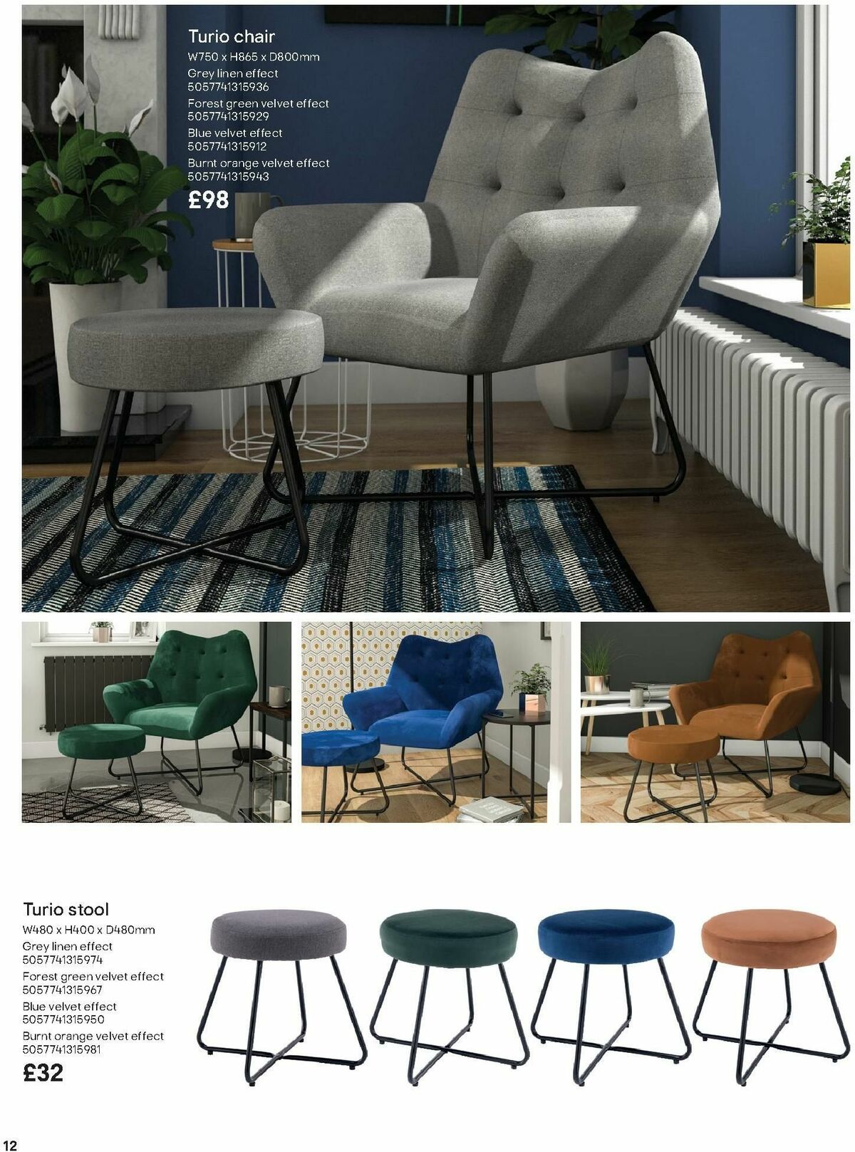 B&Q Freestanding Furniture Offers from 15 October