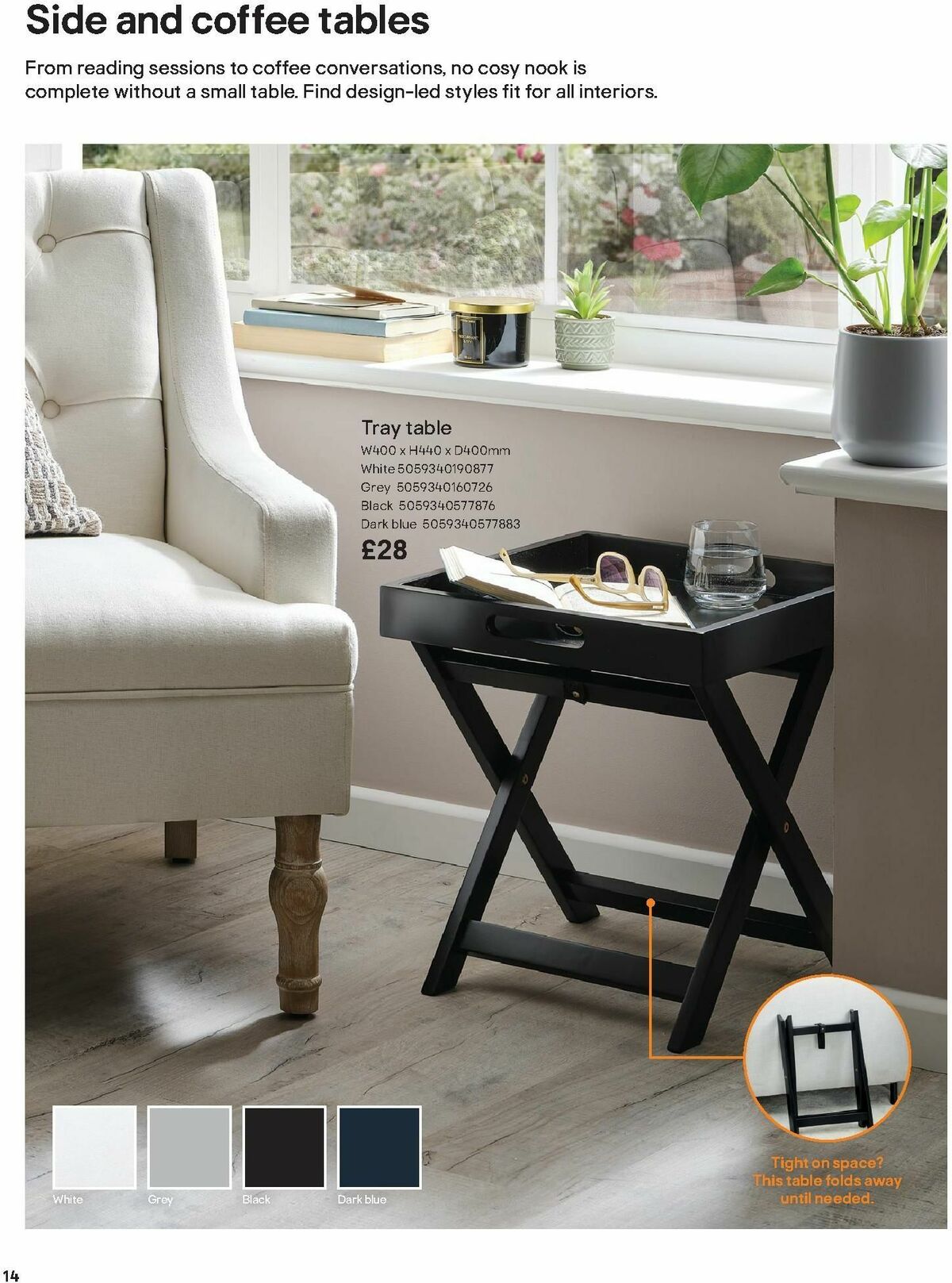 B&Q Freestanding Furniture Offers from 15 October