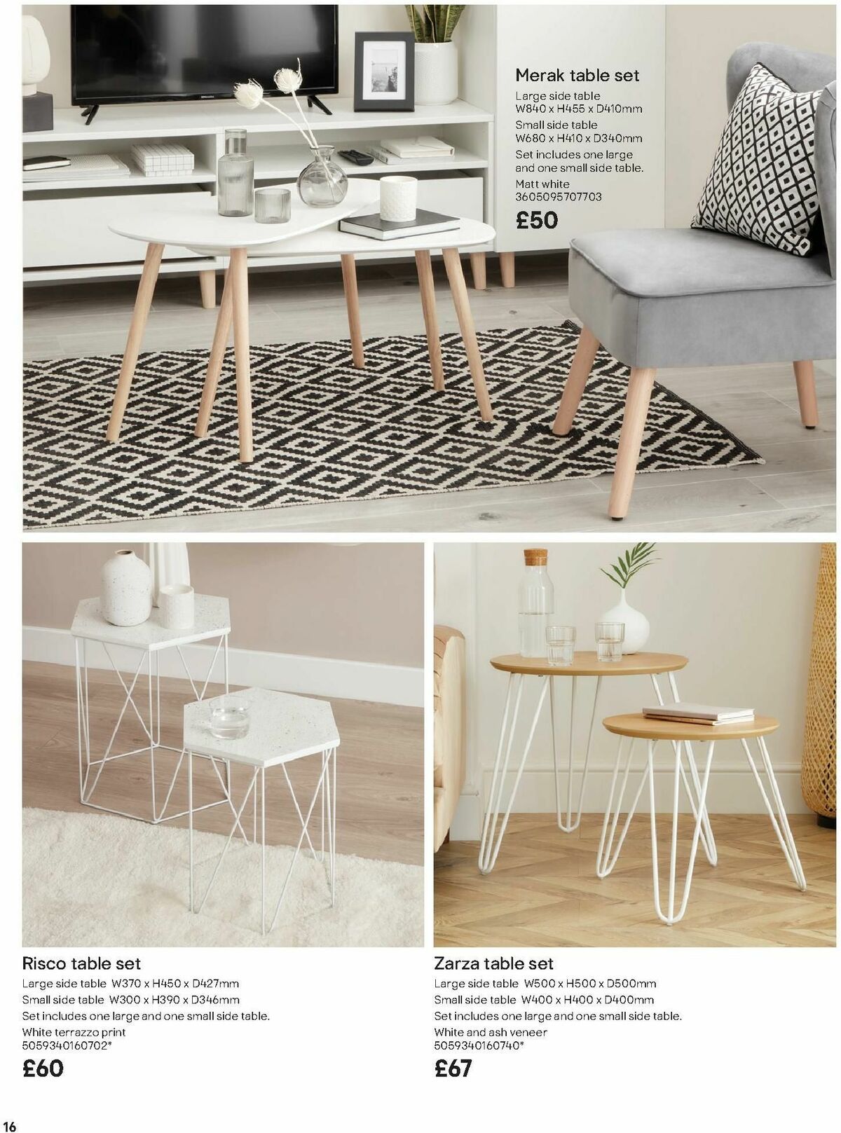B&Q Freestanding Furniture Offers from 15 October