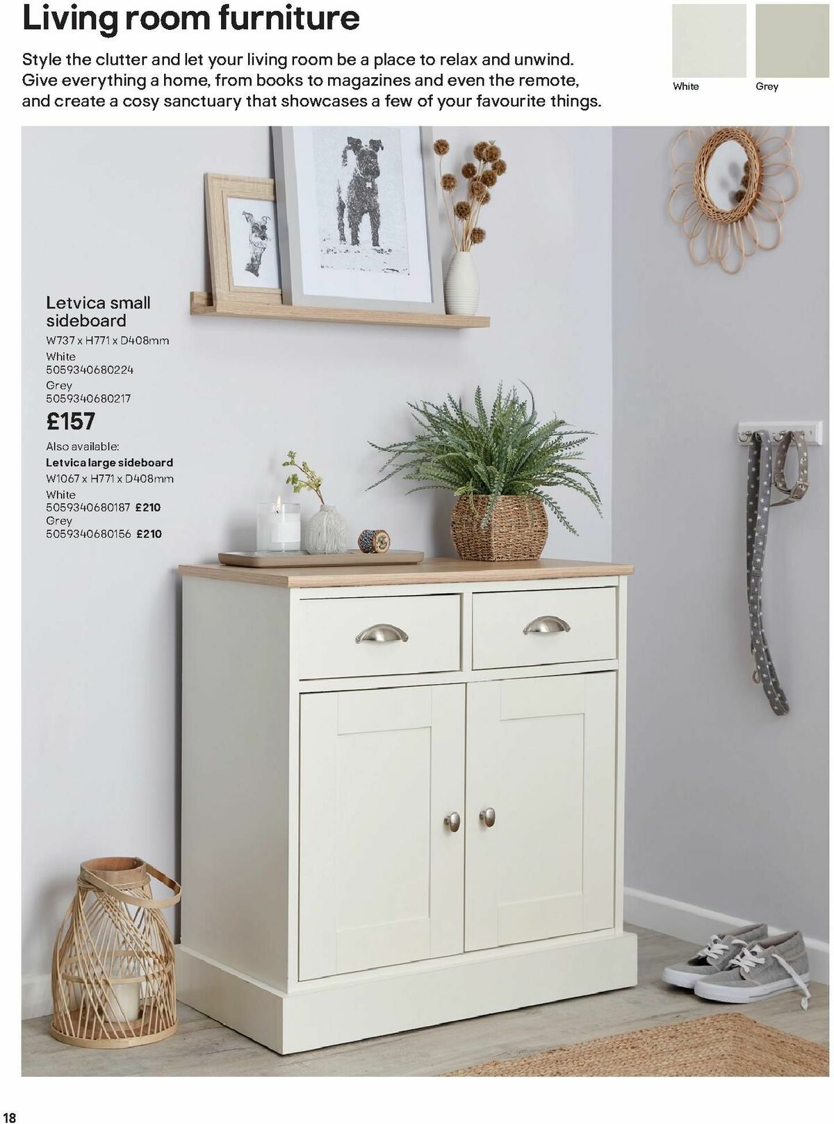 B&Q Freestanding Furniture Offers from 15 October