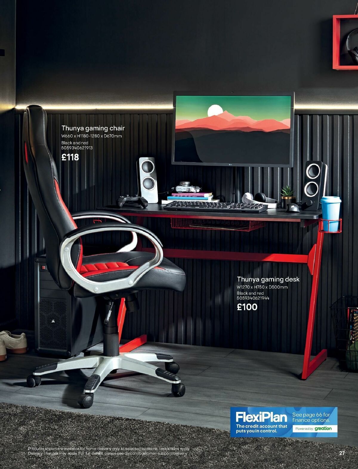 B&Q Freestanding Furniture Offers from 15 October