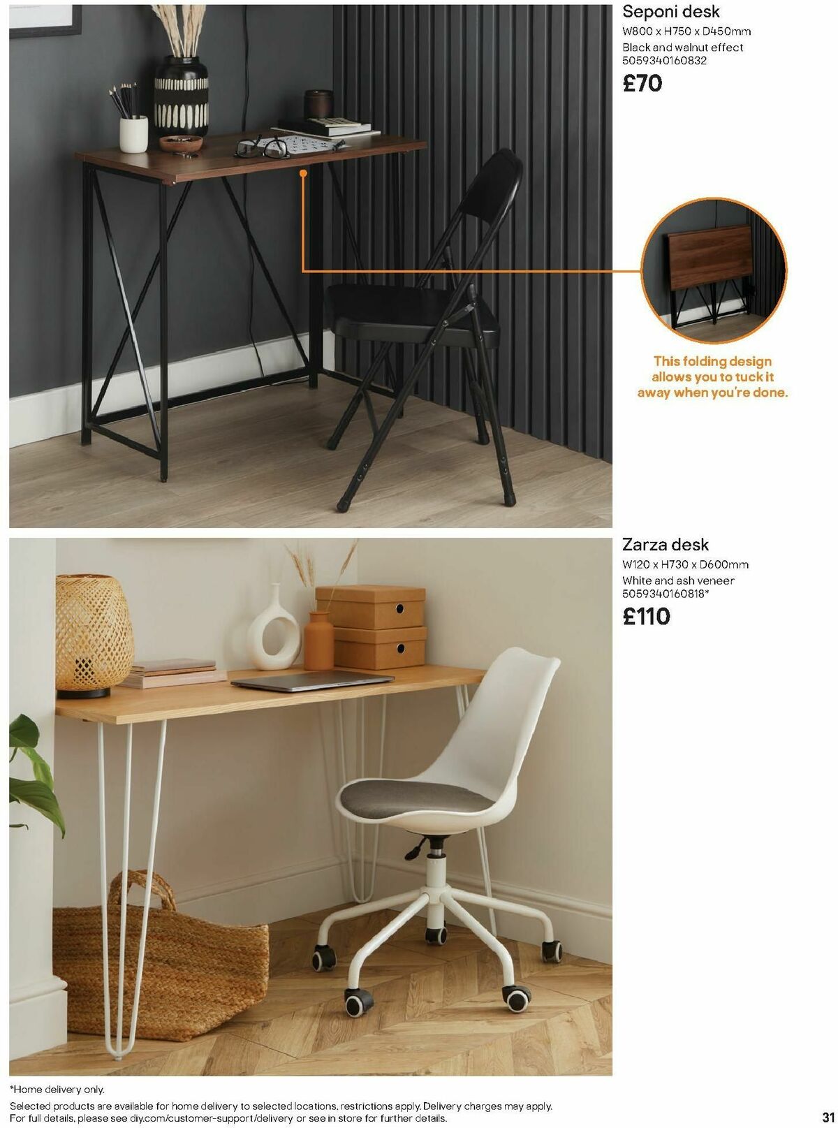B&Q Freestanding Furniture Offers from 15 October