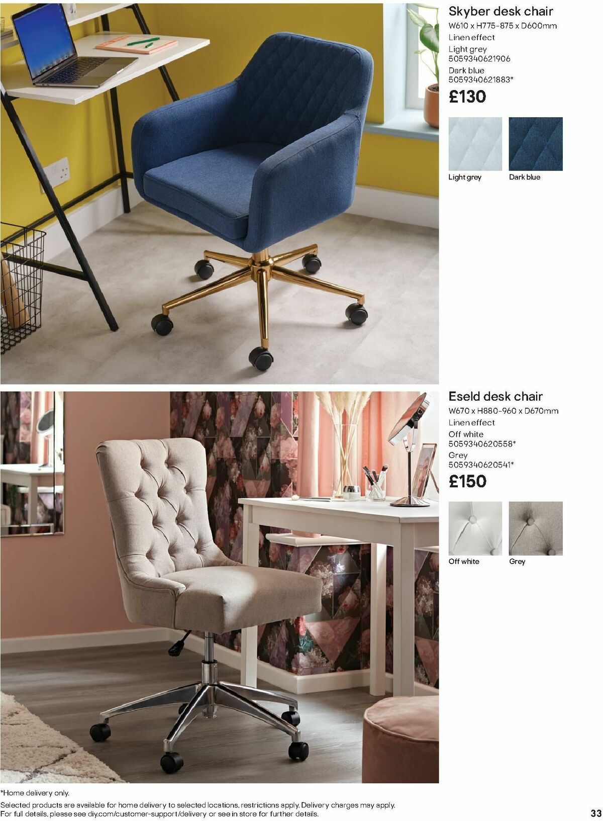 B&Q Freestanding Furniture Offers from 15 October