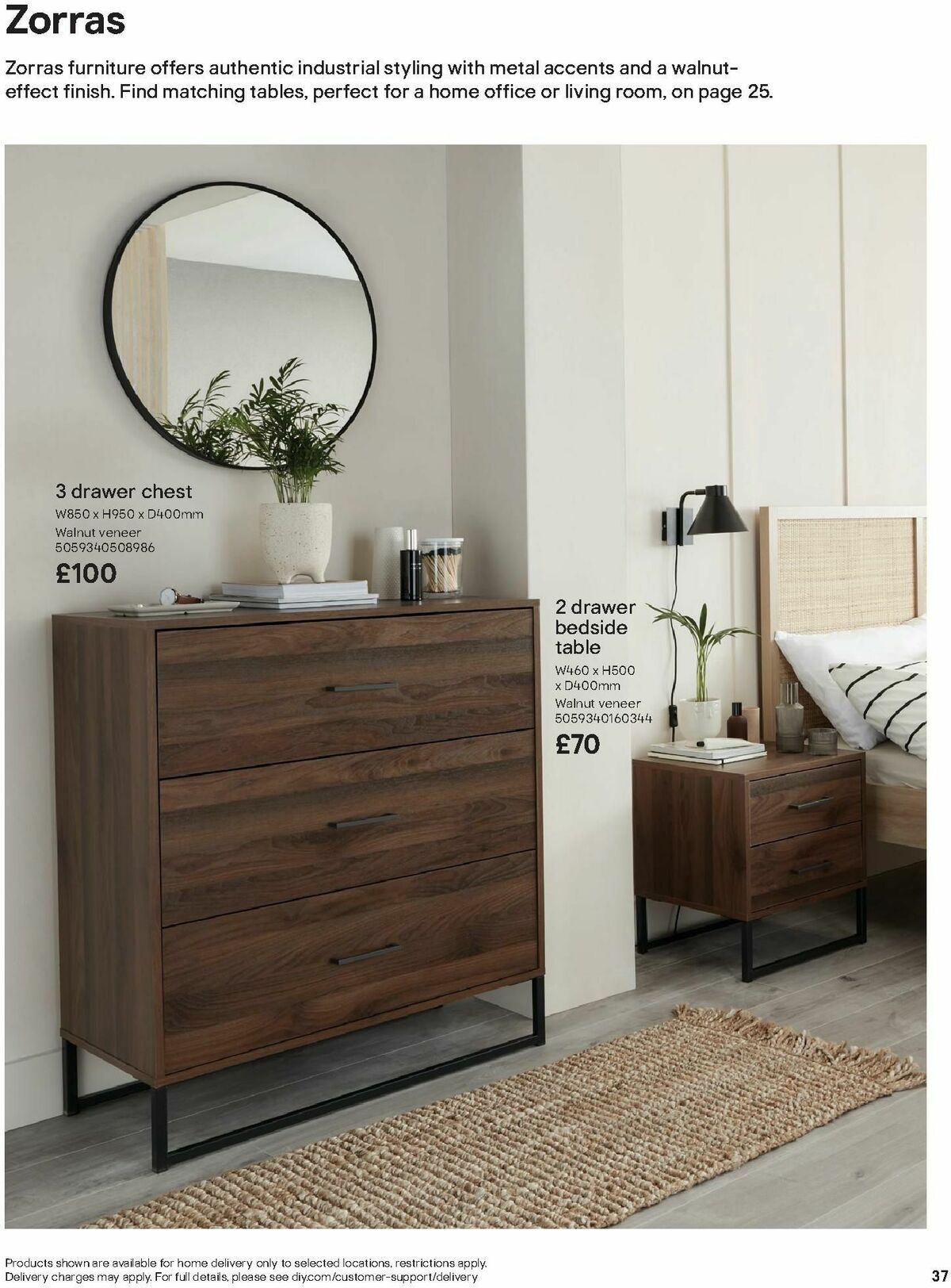 B&Q Freestanding Furniture Offers from 15 October