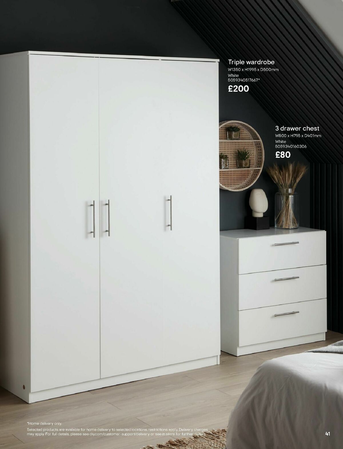 B&Q Freestanding Furniture Offers from 15 October