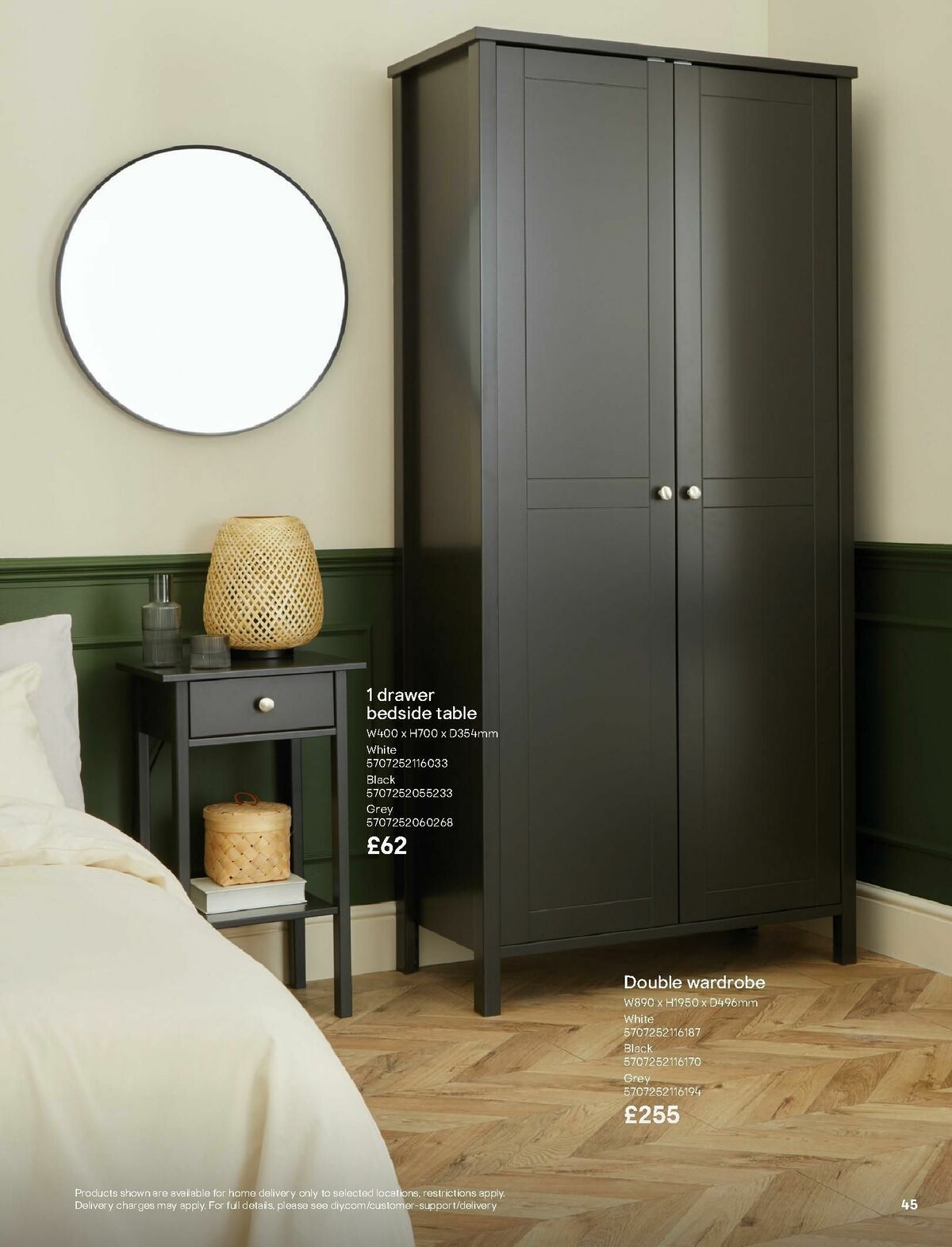 B&Q Freestanding Furniture Offers from 15 October