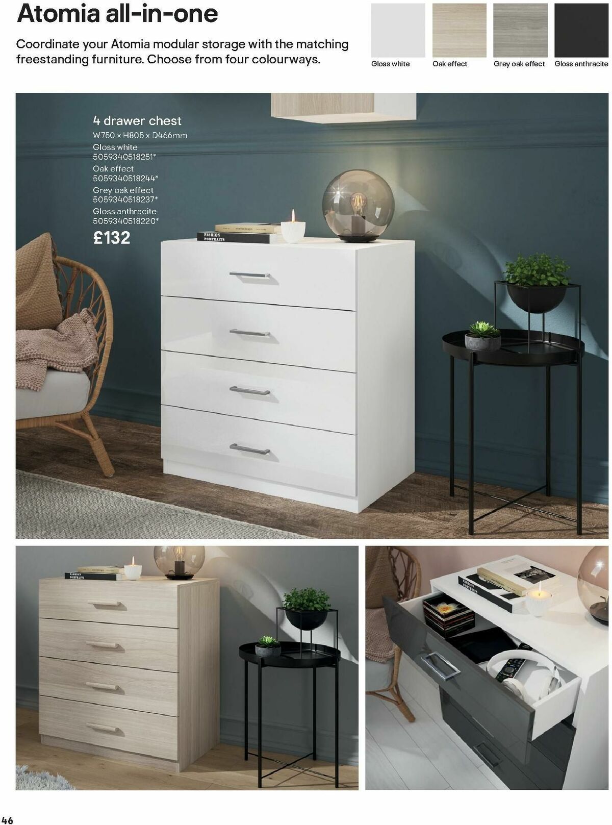 B&Q Freestanding Furniture Offers from 15 October