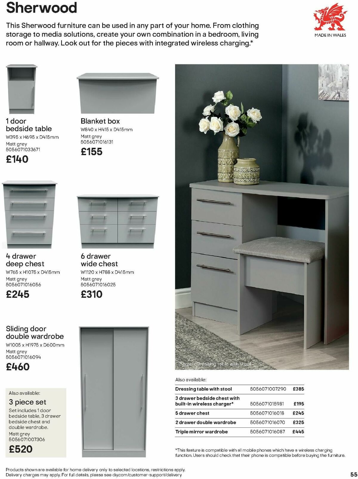 B&Q Freestanding Furniture Offers from 15 October