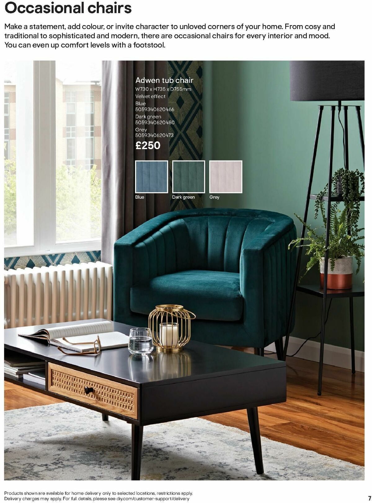 B&Q Freestanding Furniture Offers from 15 October