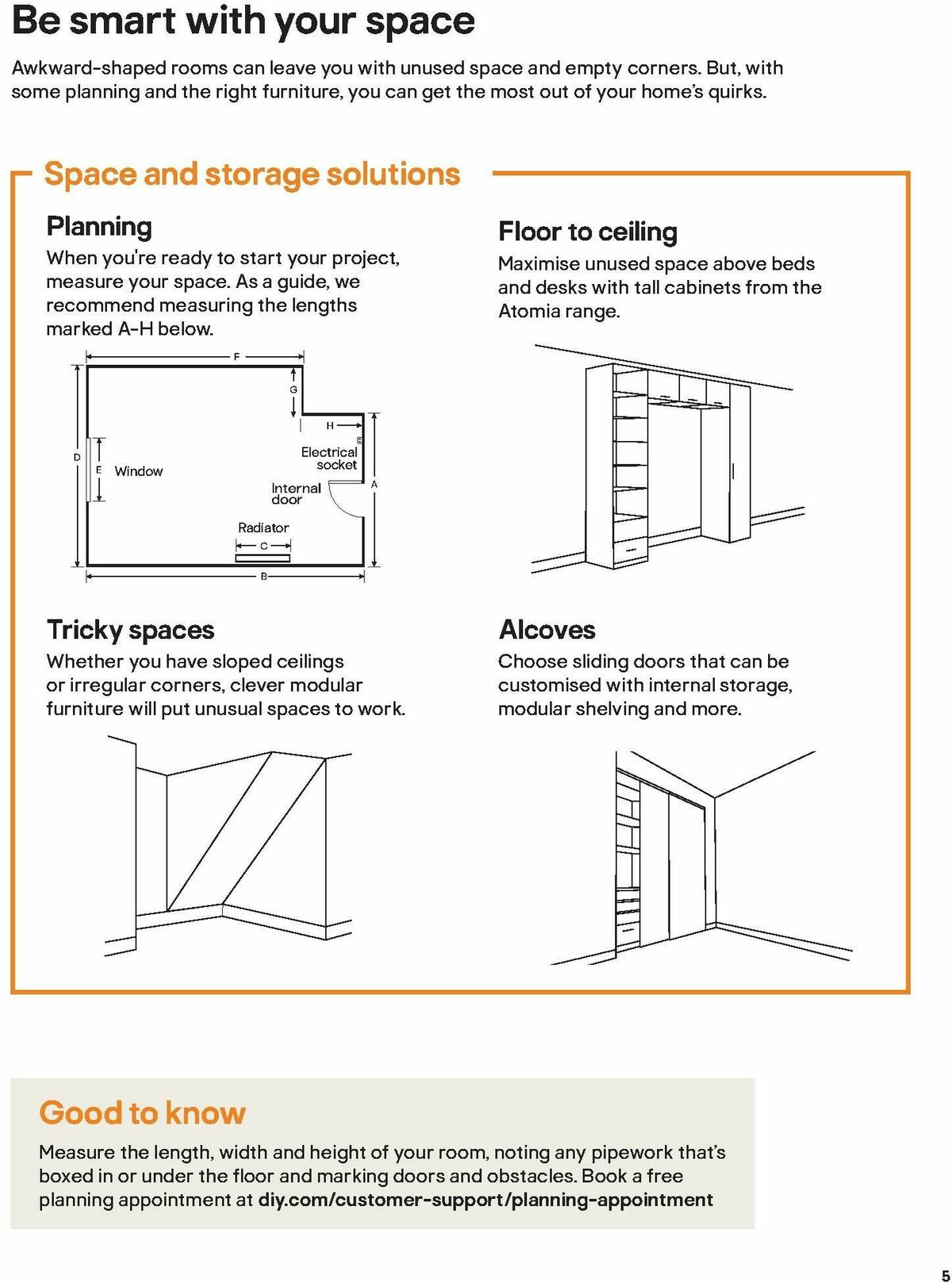 B&Q Indoor Furniture Offers from 1 October