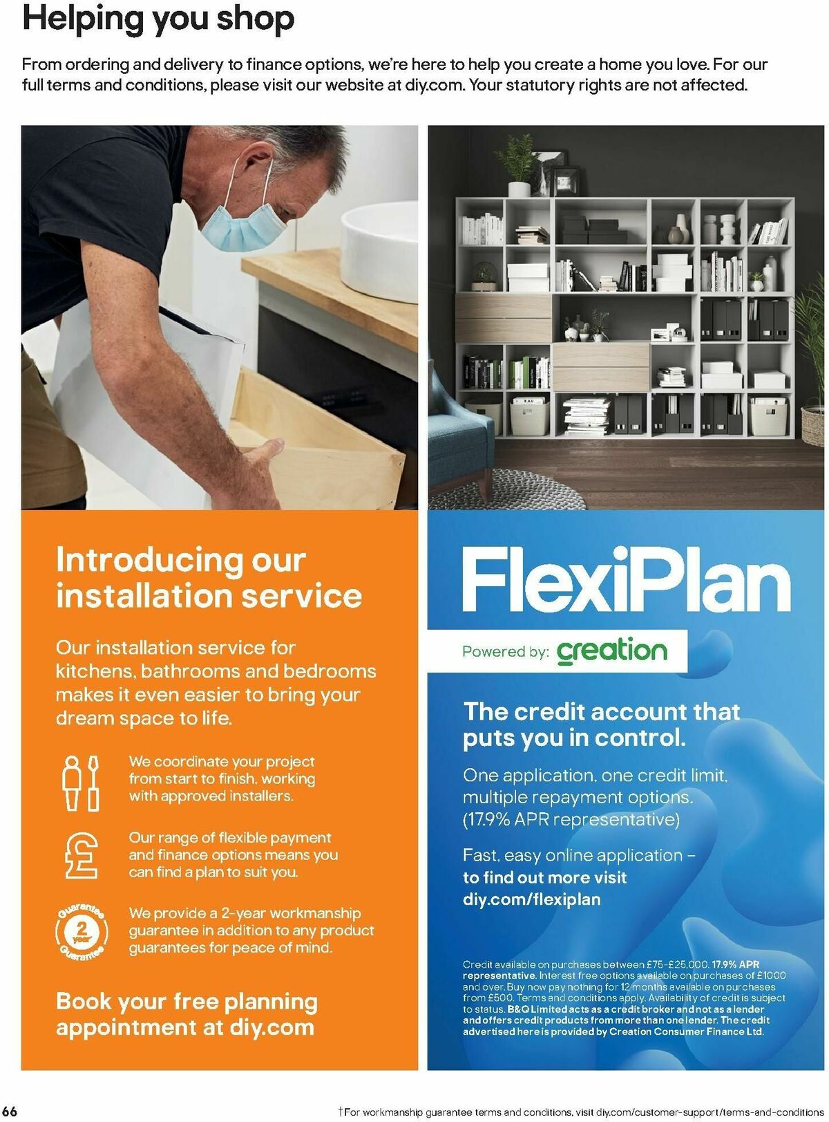 B&Q Indoor Furniture Offers from 1 October