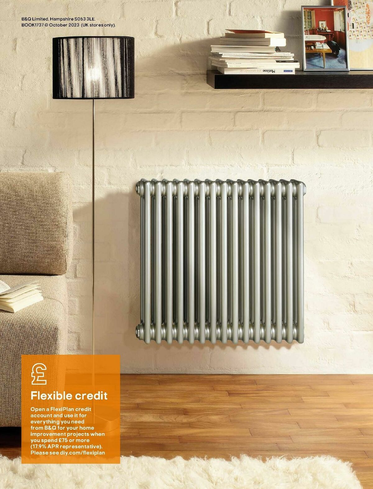 B&Q Radiator & Towel Warmer Collections Offers from 1 October