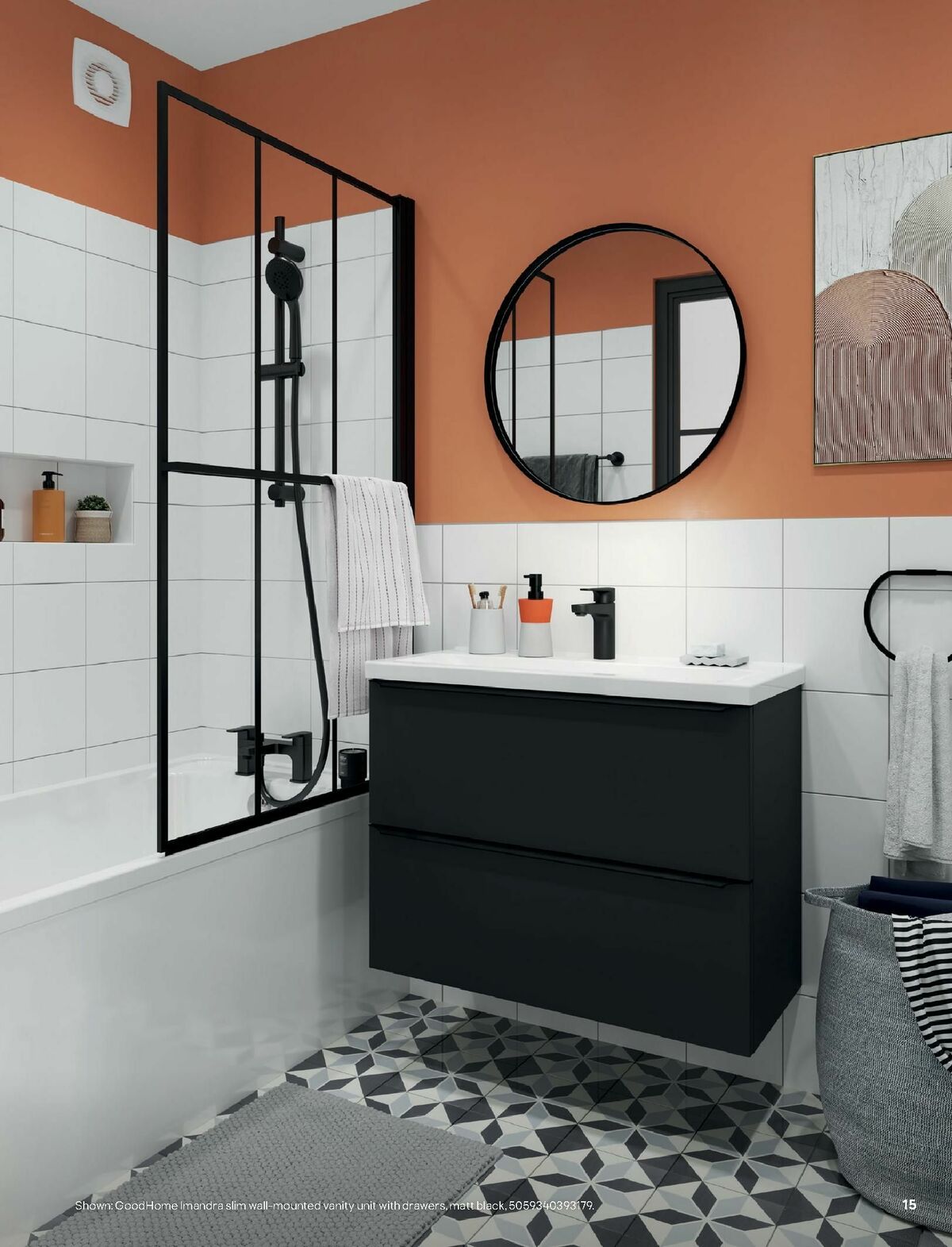 B&Q Bathroom Collections Offers from 1 October