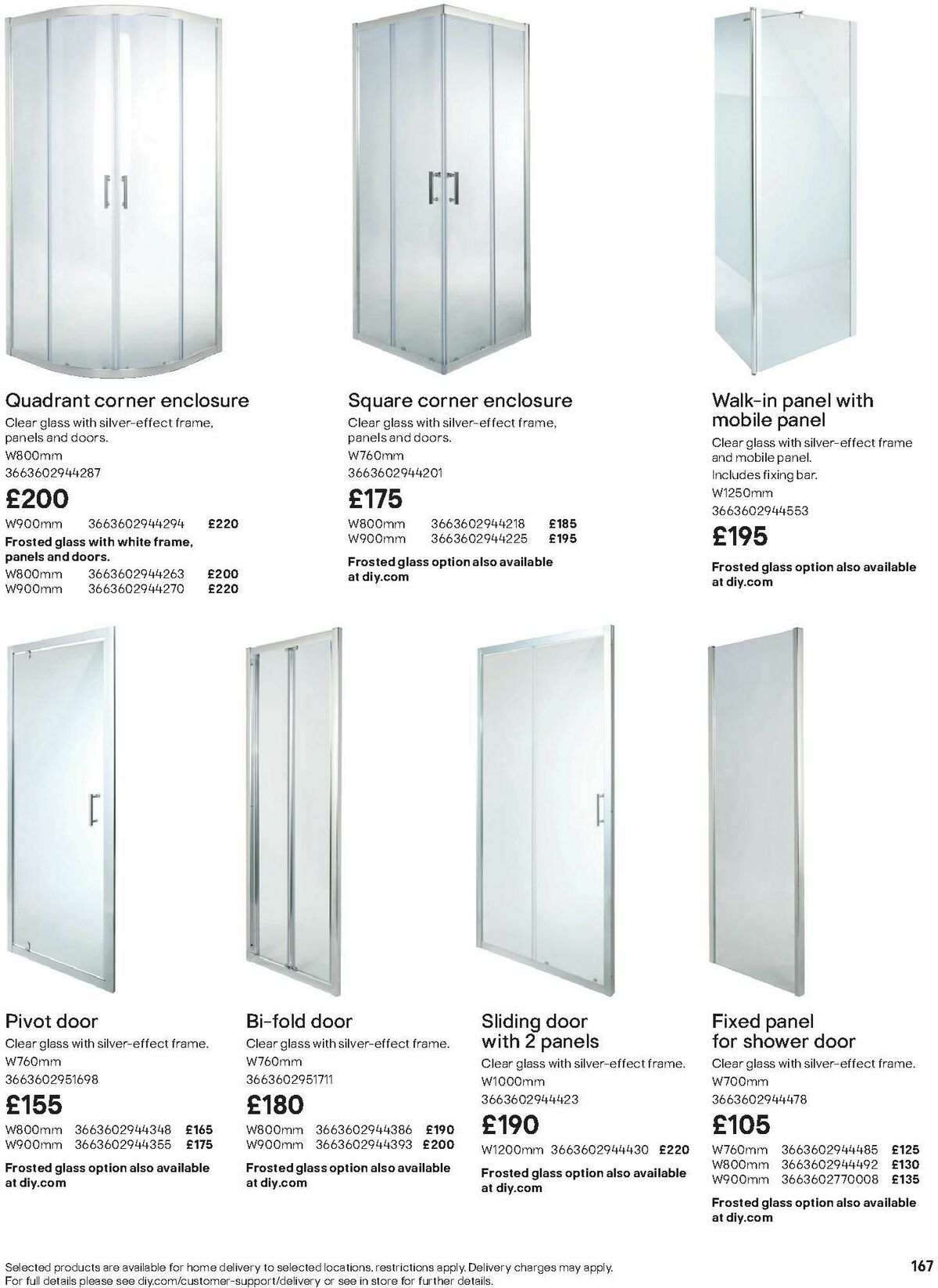 B&Q Bathroom Collections Offers from 1 October