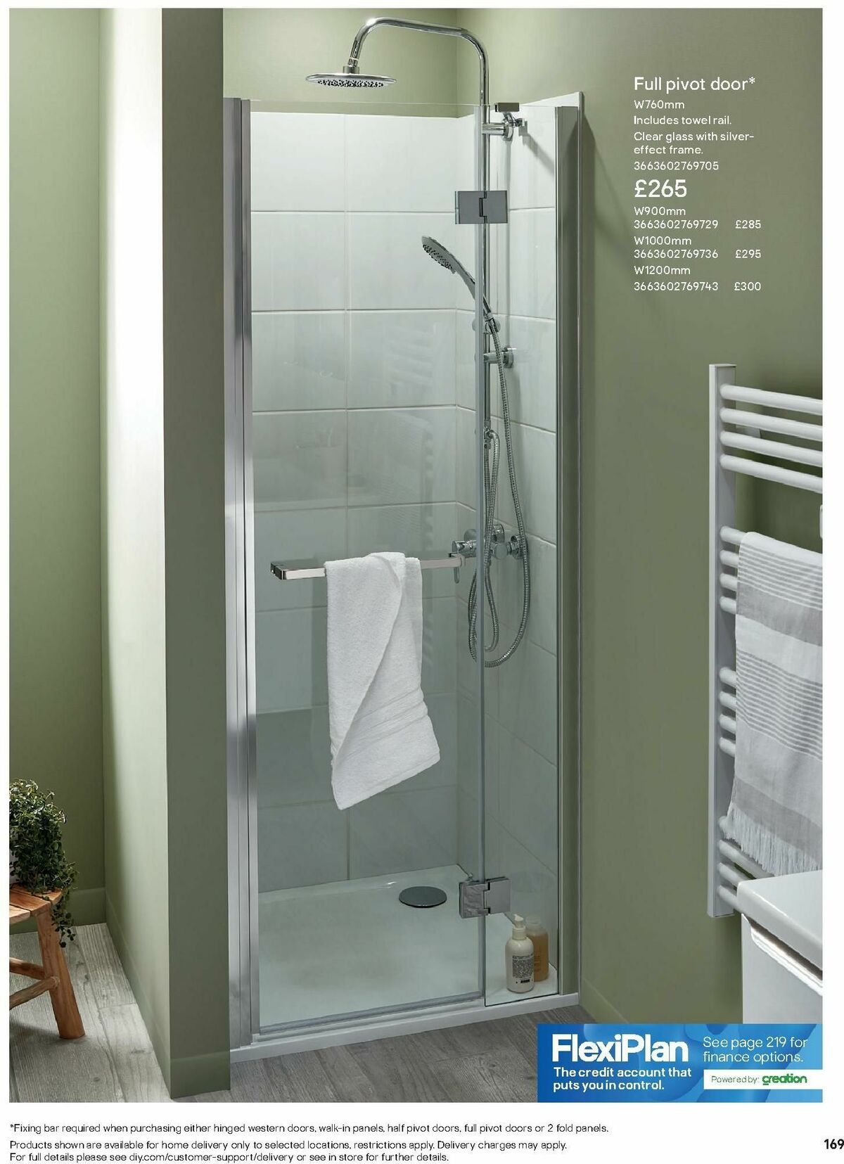 B&Q Bathroom Collections Offers from 1 October