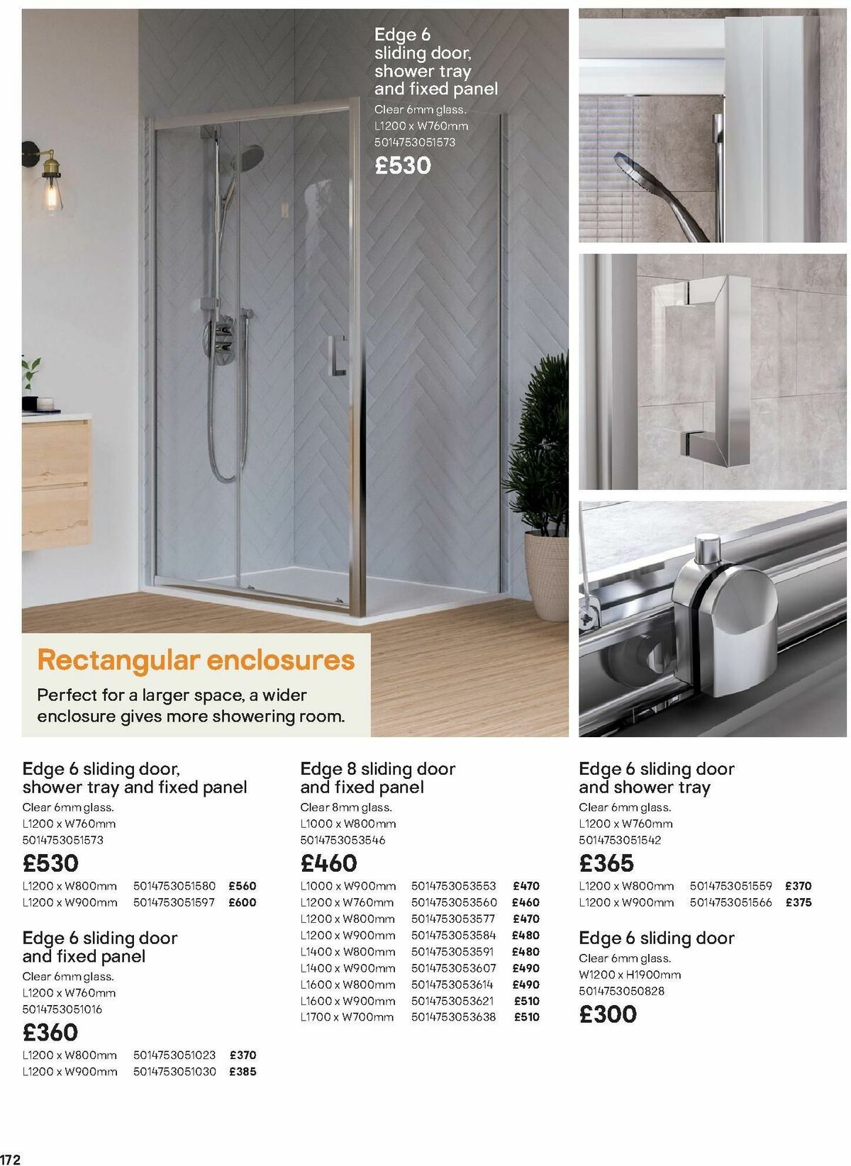 B&Q Bathroom Collections Offers from 1 October