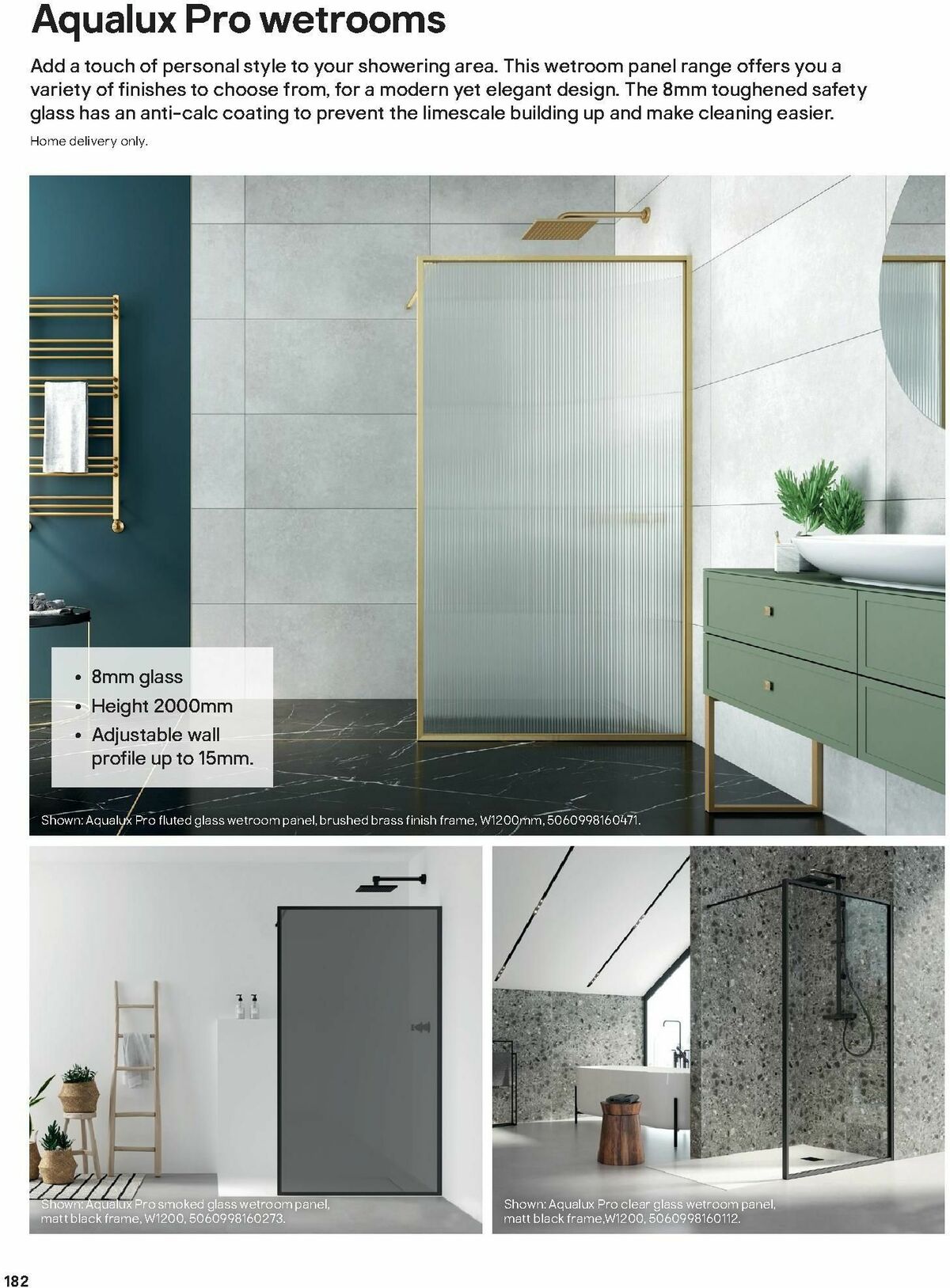 B&Q Bathroom Collections Offers from 1 October
