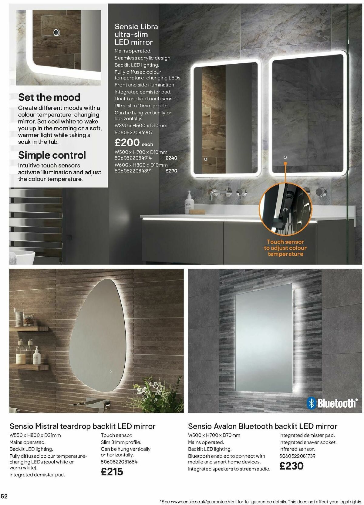 B&Q Bathroom Collections Offers from 1 October