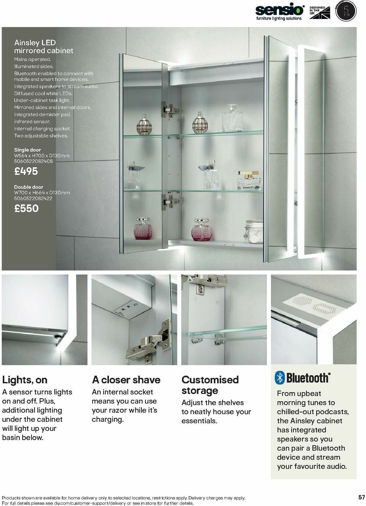 B&Q Bathroom Collections Offers from 1 October