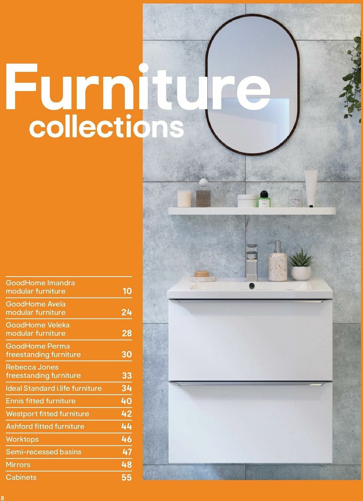 B&Q Bathroom Collections Offers from 1 October