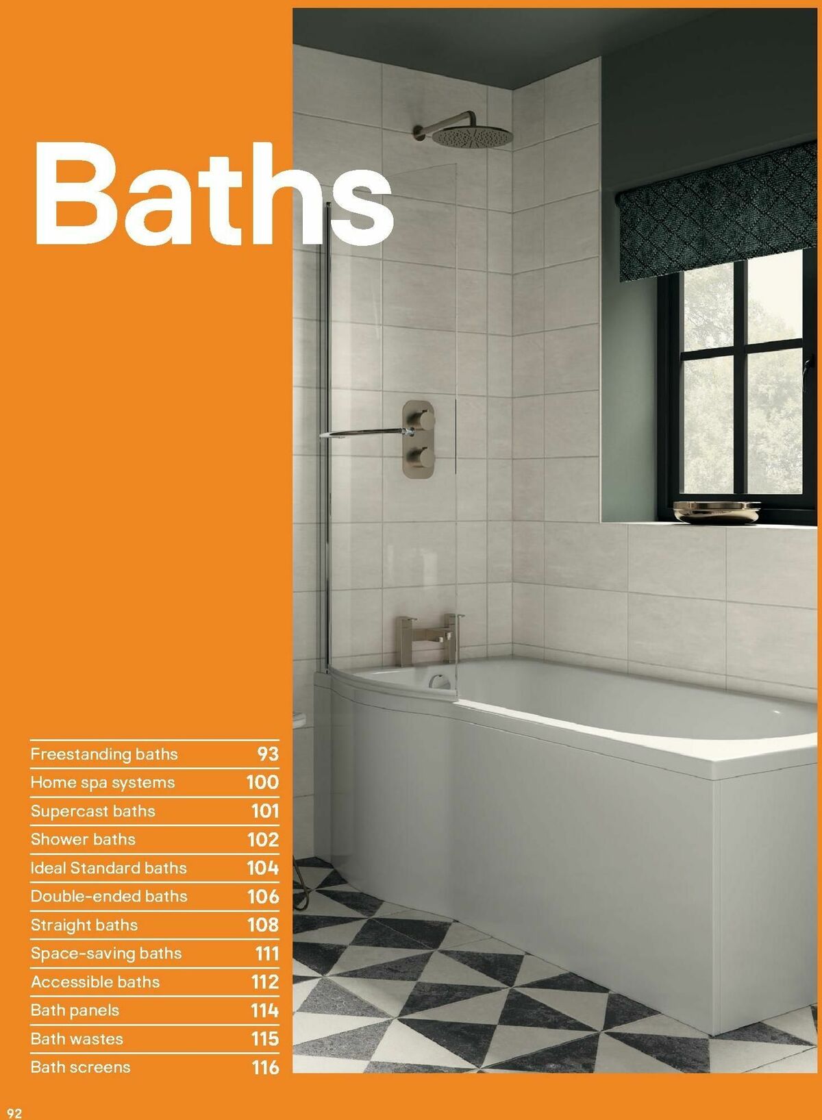 B&Q Bathroom Collections Offers from 1 October