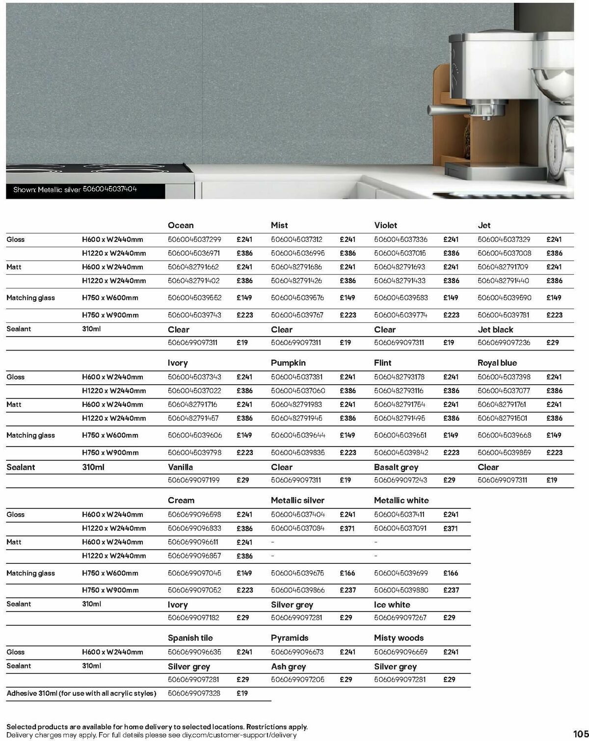 B&Q Kitchens Inspiration Offers from 6 November