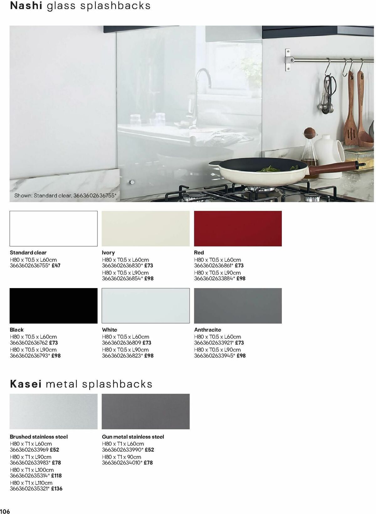 B&Q Kitchens Inspiration Offers from 6 November