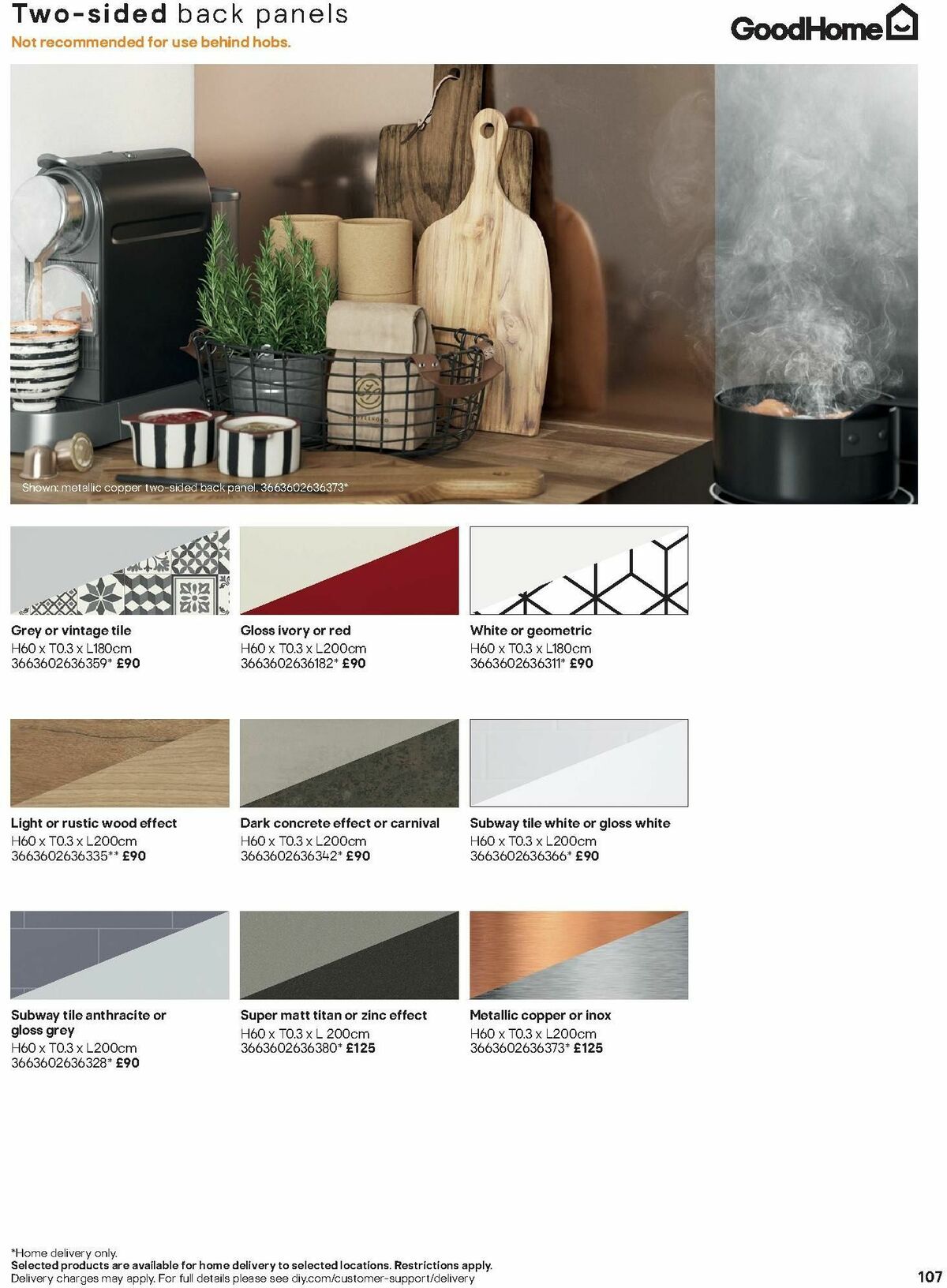 B&Q Kitchens Inspiration Offers from 6 November