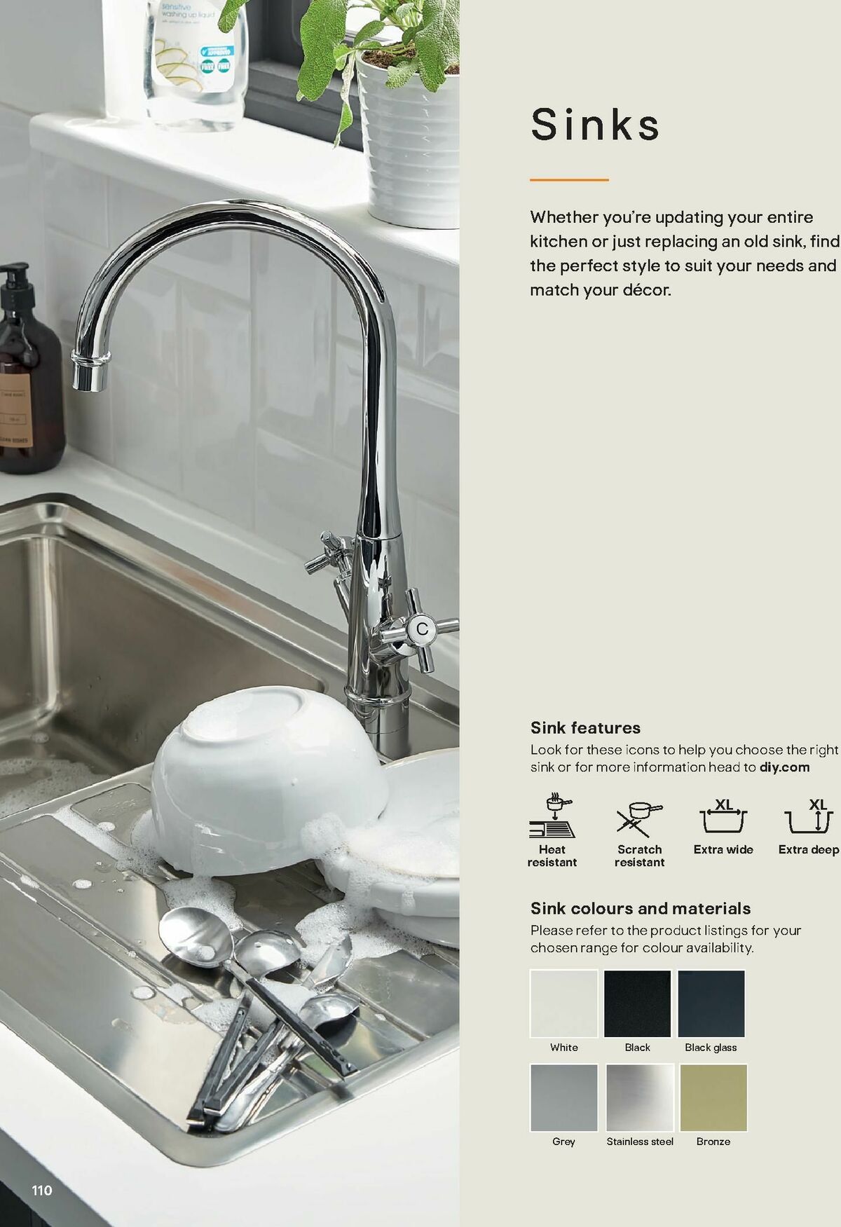 B&Q Kitchens Inspiration Offers from 6 November