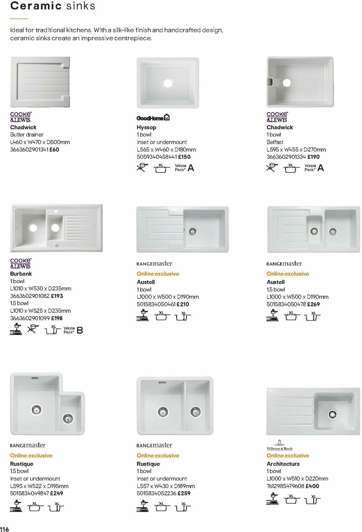 B&Q Kitchens Inspiration Offers from 6 November