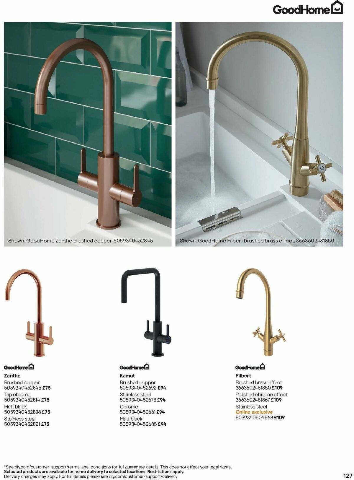 B&Q Kitchens Inspiration Offers from 6 November