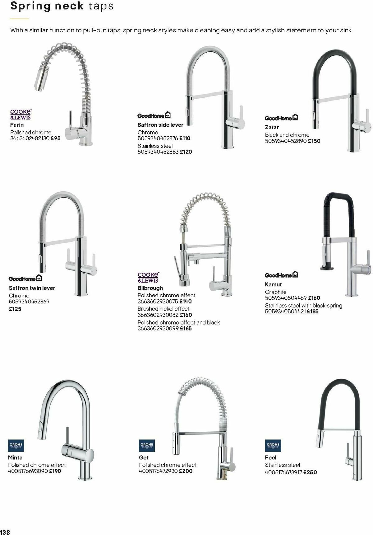 B&Q Kitchens Inspiration Offers from 6 November